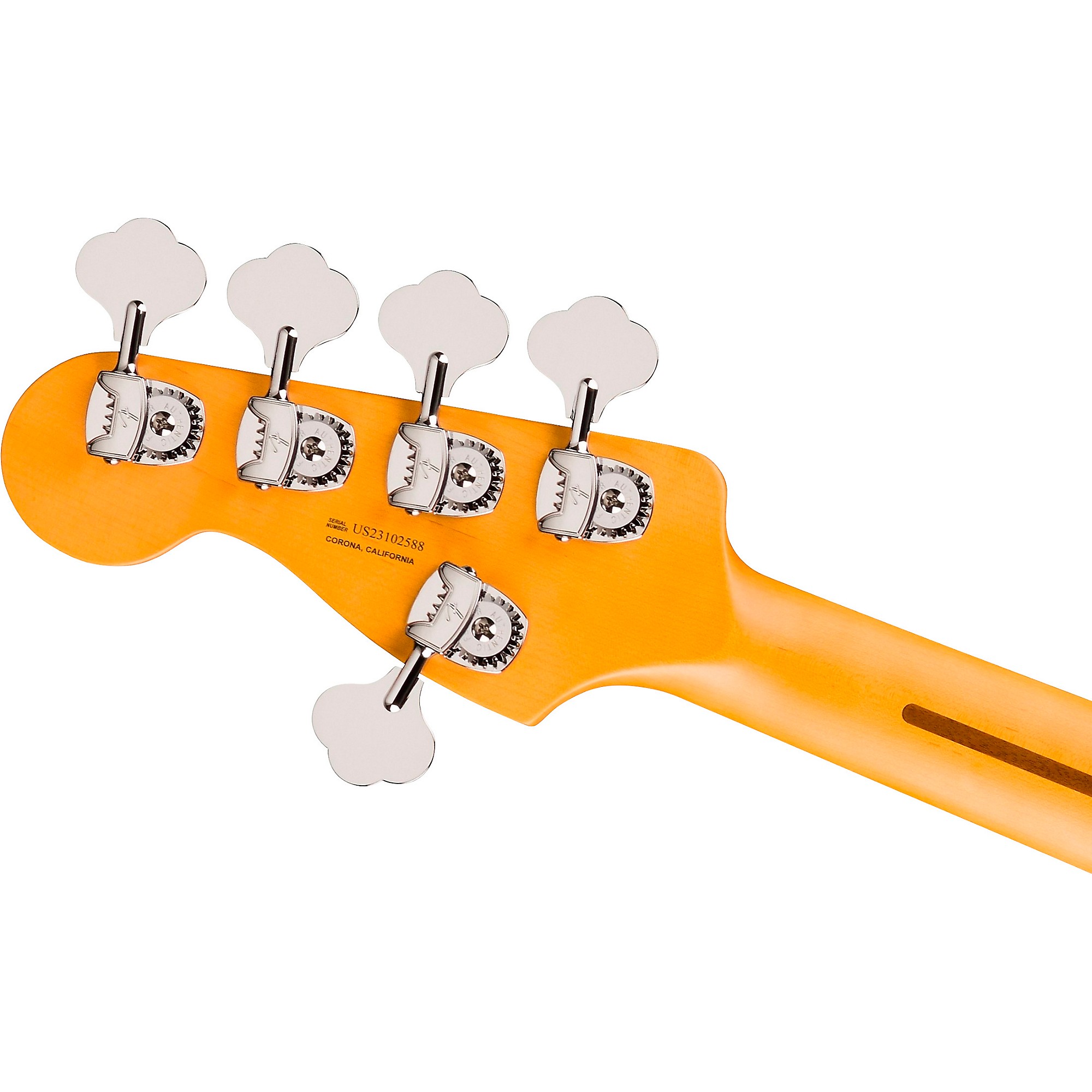 ベース Fender USA American Ultra II Jazz Bass Fender American Ultra II Jazz Bass Ebony Fretboard Texas Tea