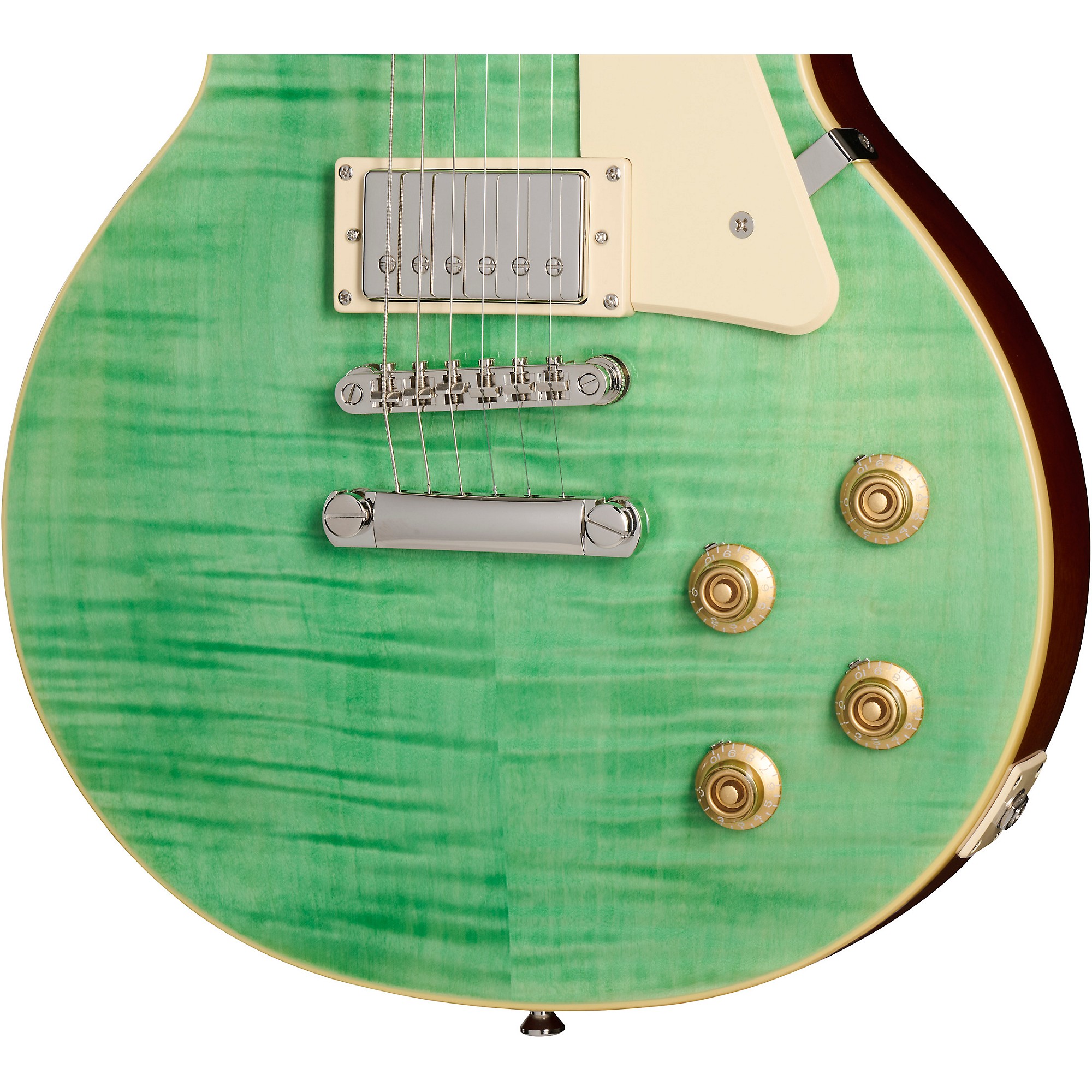 Epiphone Les Paul グリーン Epiphone Les Paul Standard 50s Figured in Seafoam Green