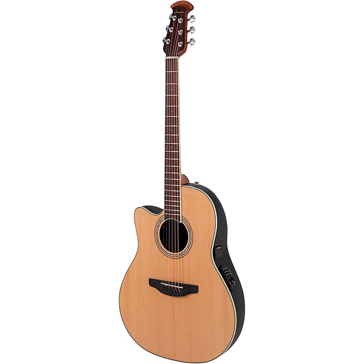 Ovation Ovation CS24L Celebrity Series Traditional Mid-Depth Left-Handed  Acoustic-Electric Guitar