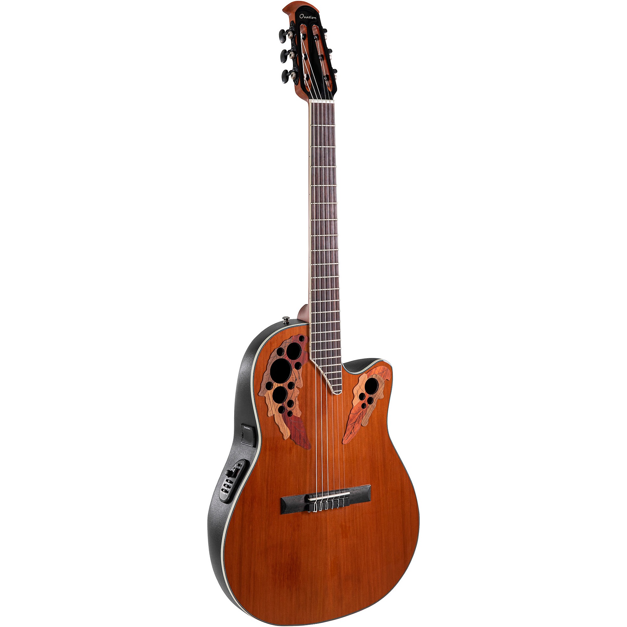 Ovation CE44C-4A-G Celebrity Series Elite Mid-Depth Nylon-String