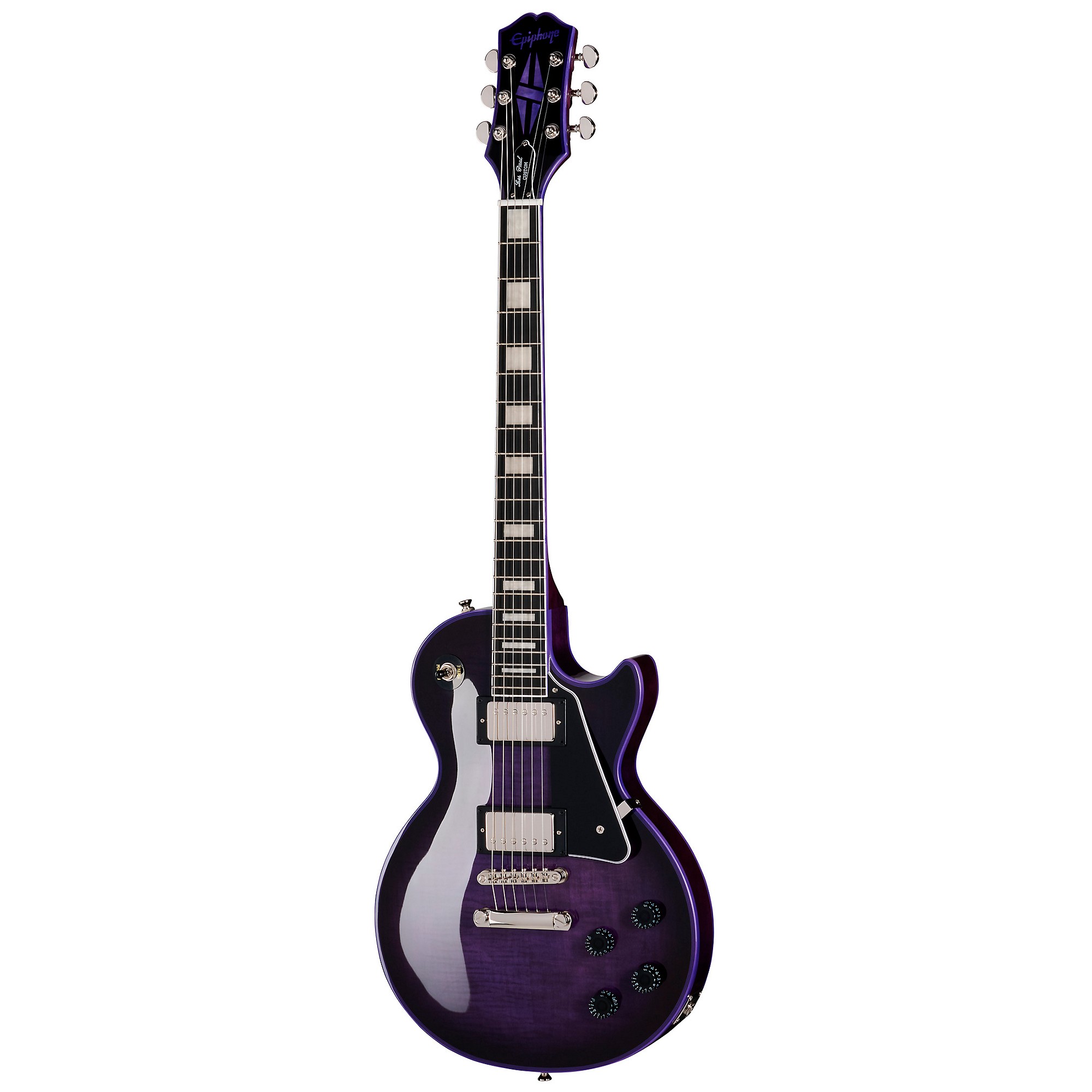 ギター Epiphone Les Paul Custom Widow Epiphone Les Paul Custom Widow Limited Electric Guitar- Red