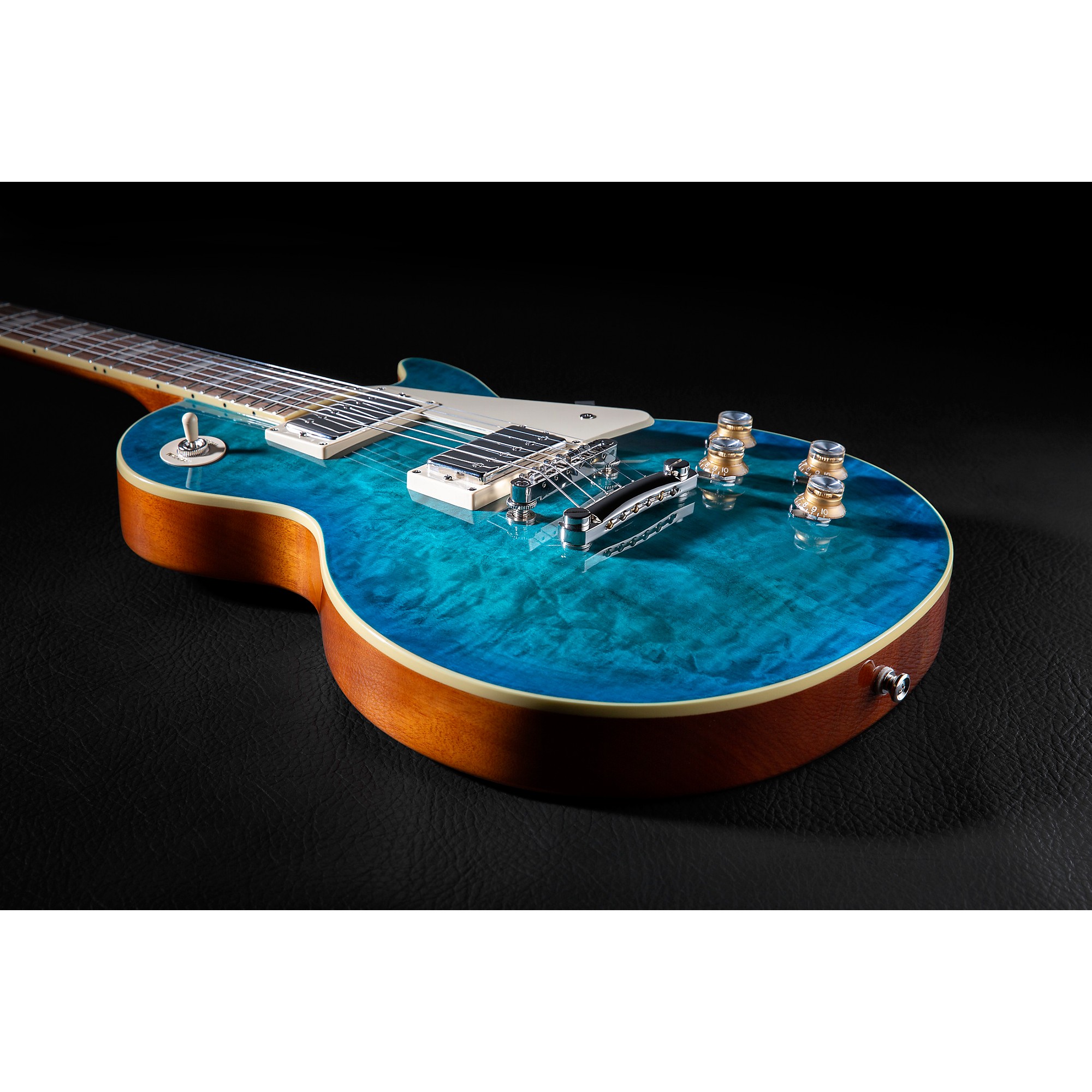ギター Epiphone Les Paul Standard 60s Quilt Epiphone Les Paul Standard '60s Quilt Exclusive Electric Blue