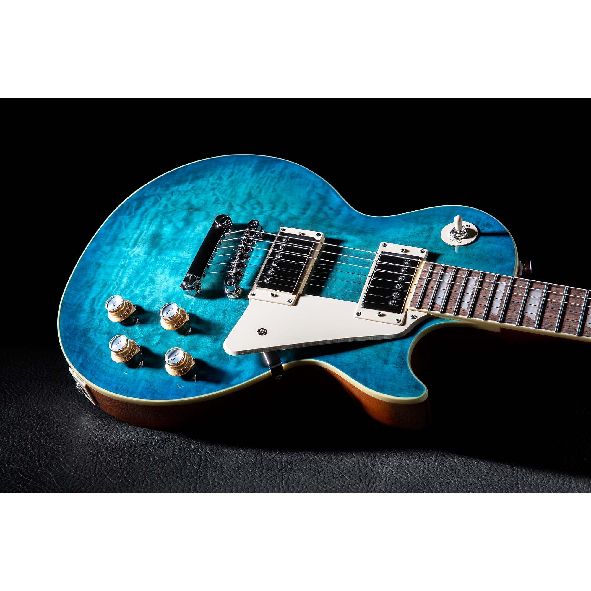 Epiphone Les Paul Standard 青 Epiphone Les Paul Standard in Electric Blue • Beautiful