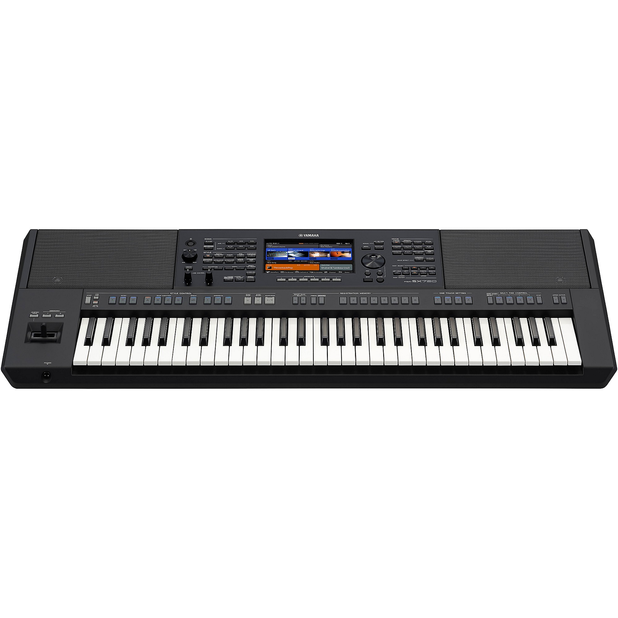 Yamaha PSR-SX720 61鍵 シンセサイザー Yamaha PSR-SX720 61-Key Mid-Level Arranger Keyboard | Music