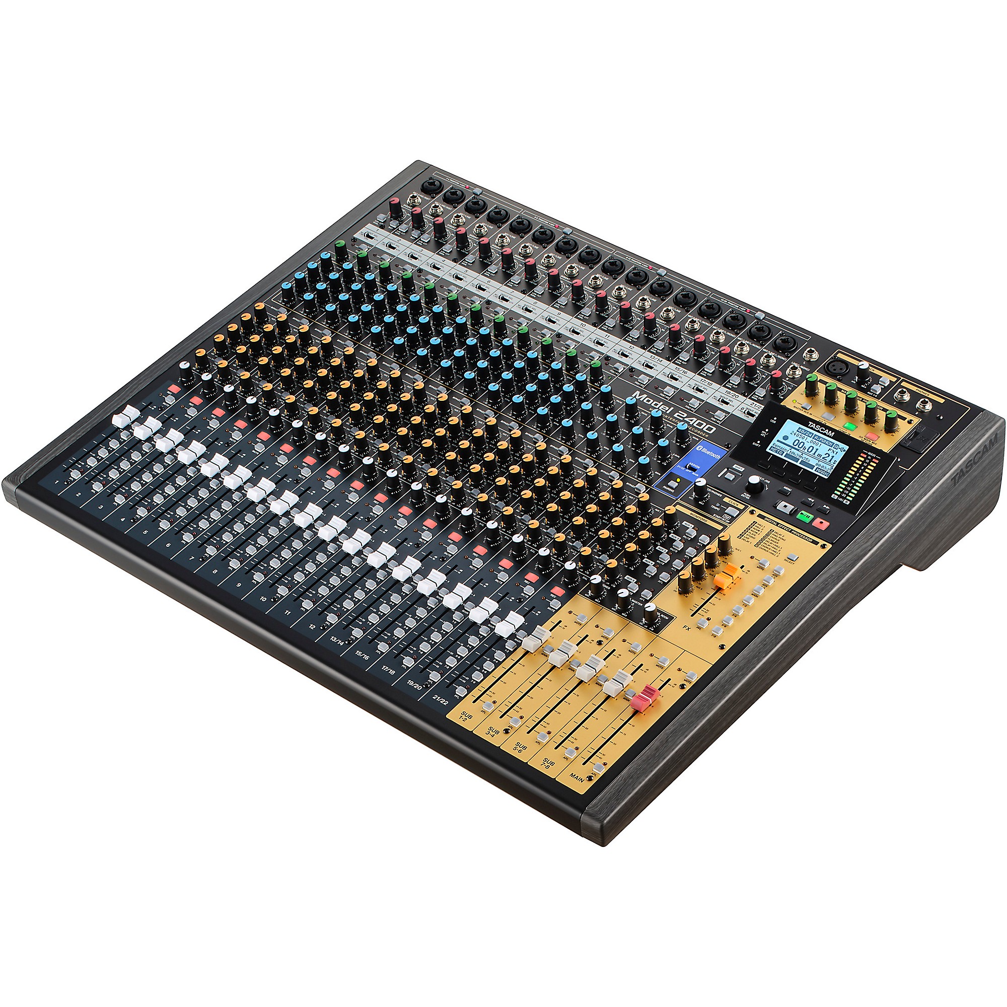 TASCAM Model 2400 24-Channel Multitrack Recorder and Mixer With