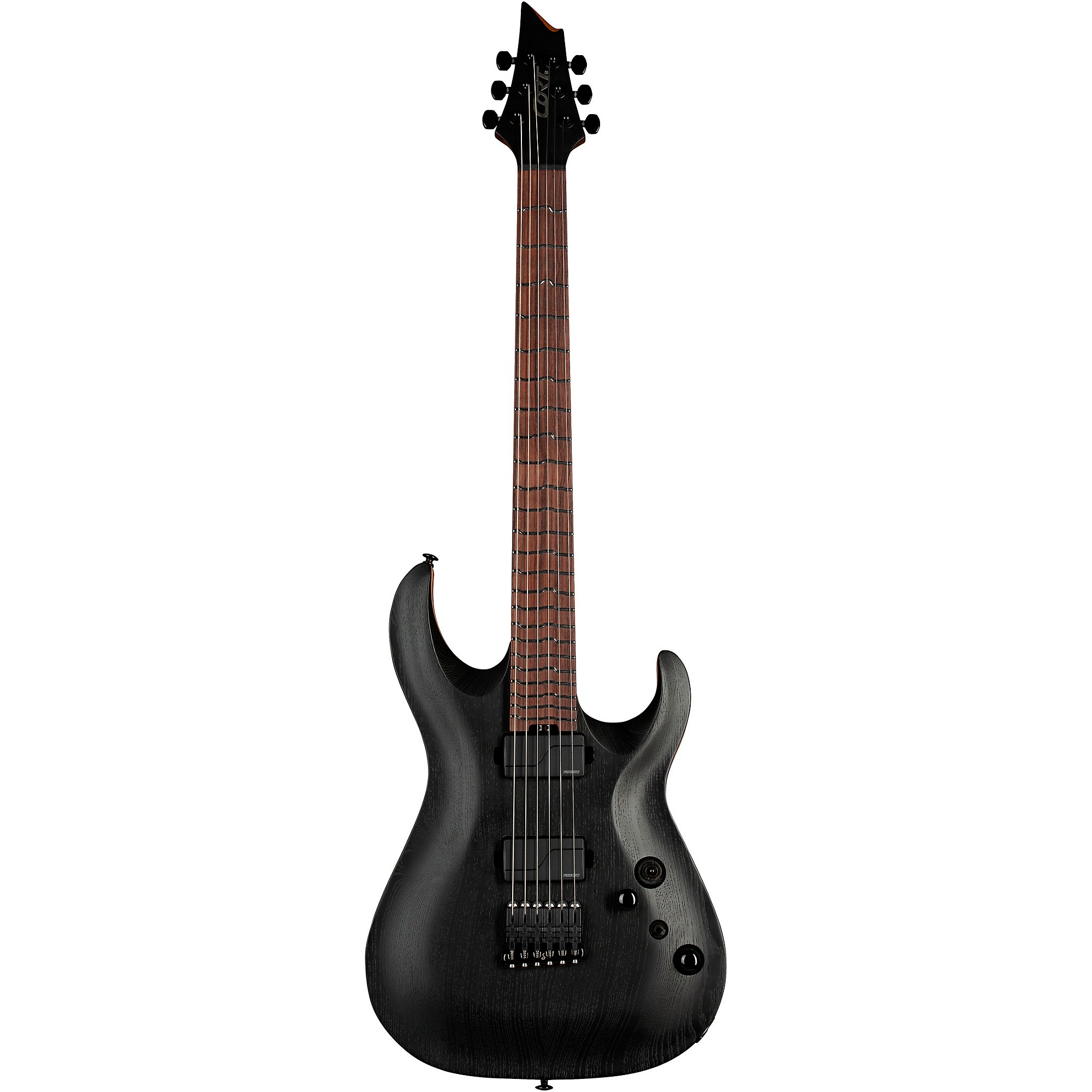Cort black electric guitar hotsell