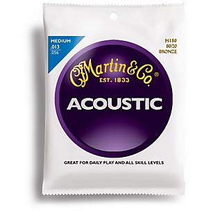 Martin M150 80/20 Bronze Medium Acoustic Guitar Strings_121418