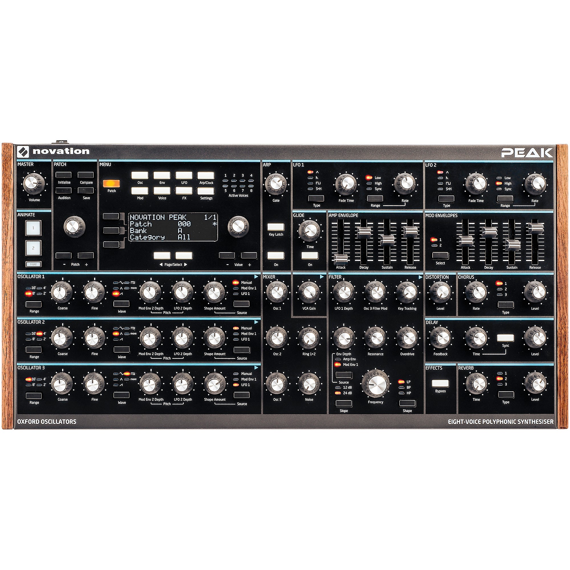 Novation Peak 8-Voice Desktop & Exquis MPE Bundle | Music & Arts