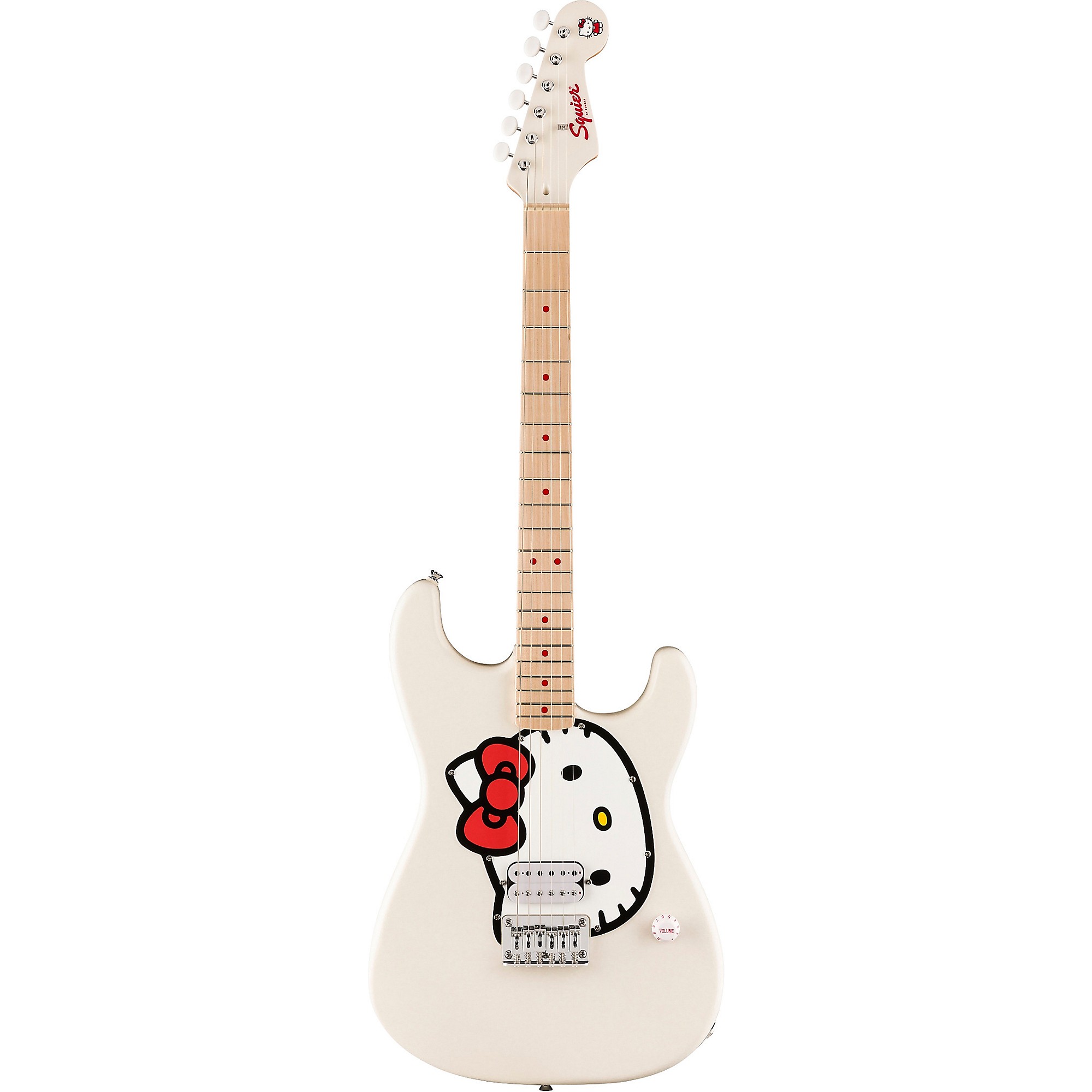 Squier x Hello Kitty Stratocaster Electric Guitar - | Music & Arts
