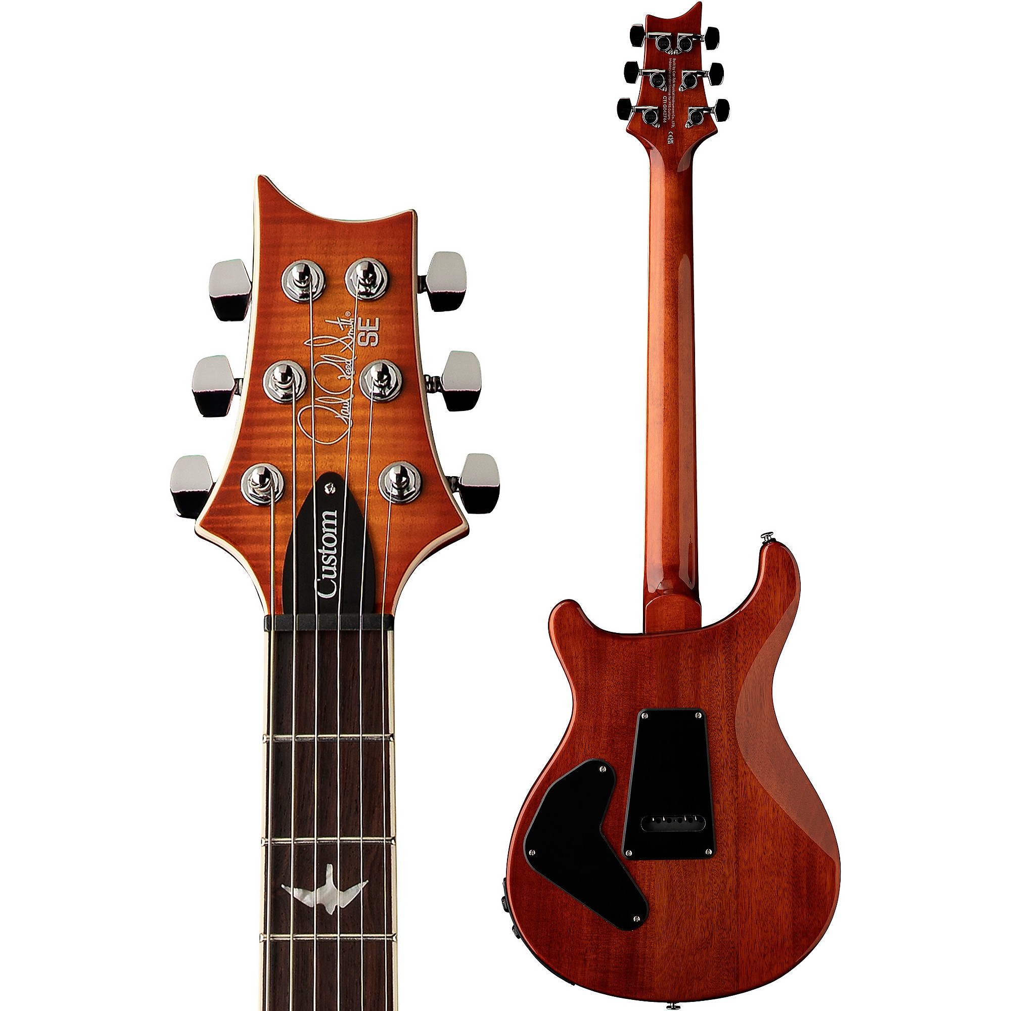 【週末限定特価】PRS SE Custom24 Piezo semihollow PRS SE Custom 24 Semi-Hollow Piezo Electric Guitar - Charcoal