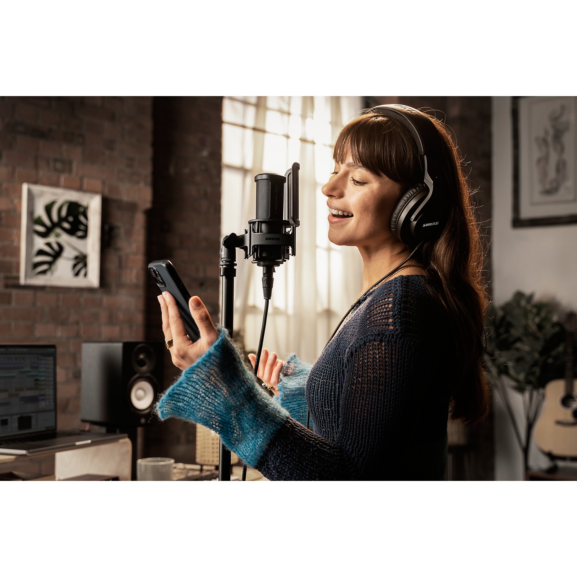 Shure SM4 Dual-Diaphragm Condenser Home Recording Microphone