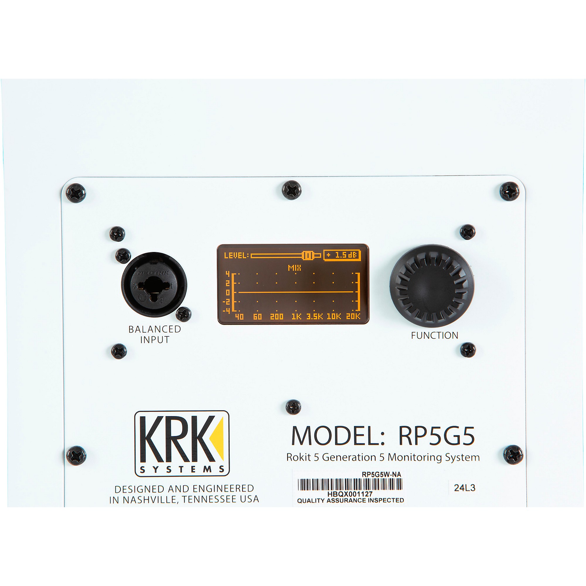 KRK ROKIT 5 ホワイト スタジオモニター KRK ROKIT 5 Generation Five Powered Studio Monitor 5