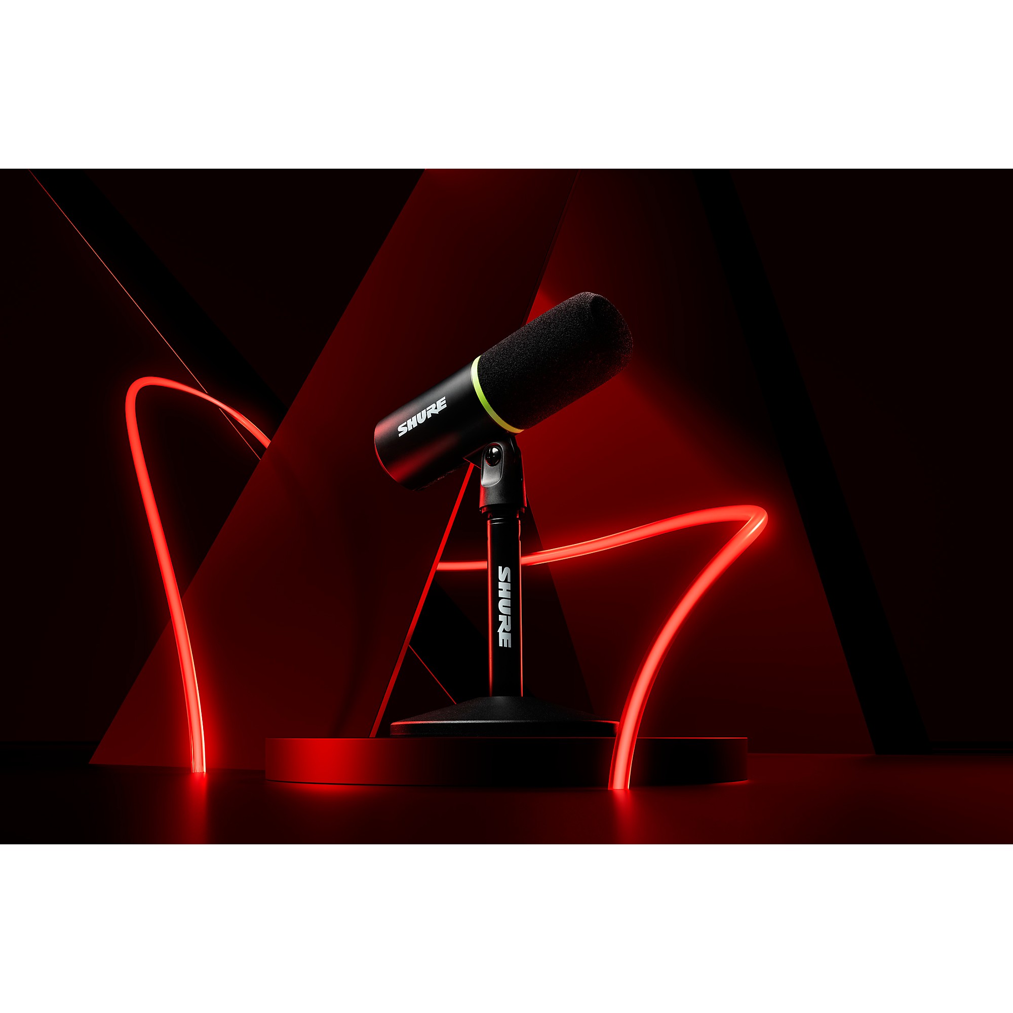 Shure MV6 USB Speech Microphone, Black | Music & Arts Shure MV6 USB Speech Microphone, Black | Music & Arts