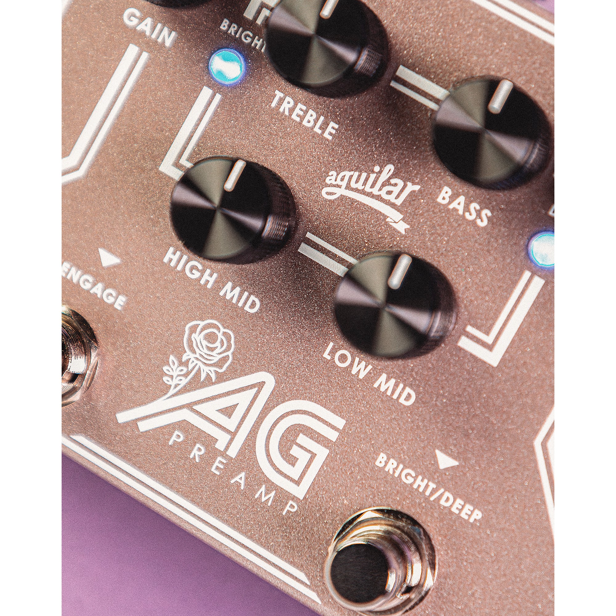 Aguilar AG Preamp ベースエフェクター AG Preamp Pedal – Aguilar Shop