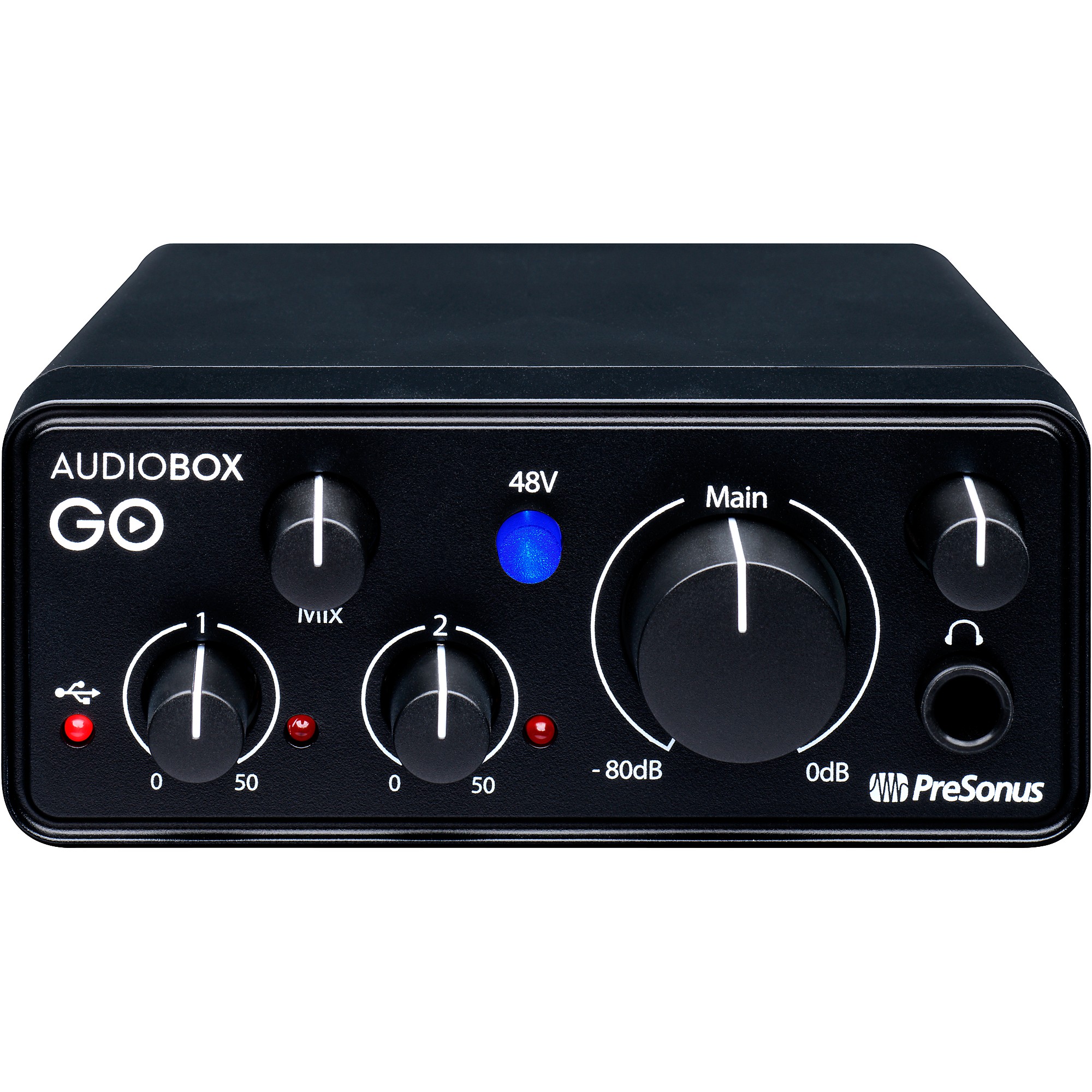 PreSonus AudioBox GO Creator Recording Bundle With Studio One