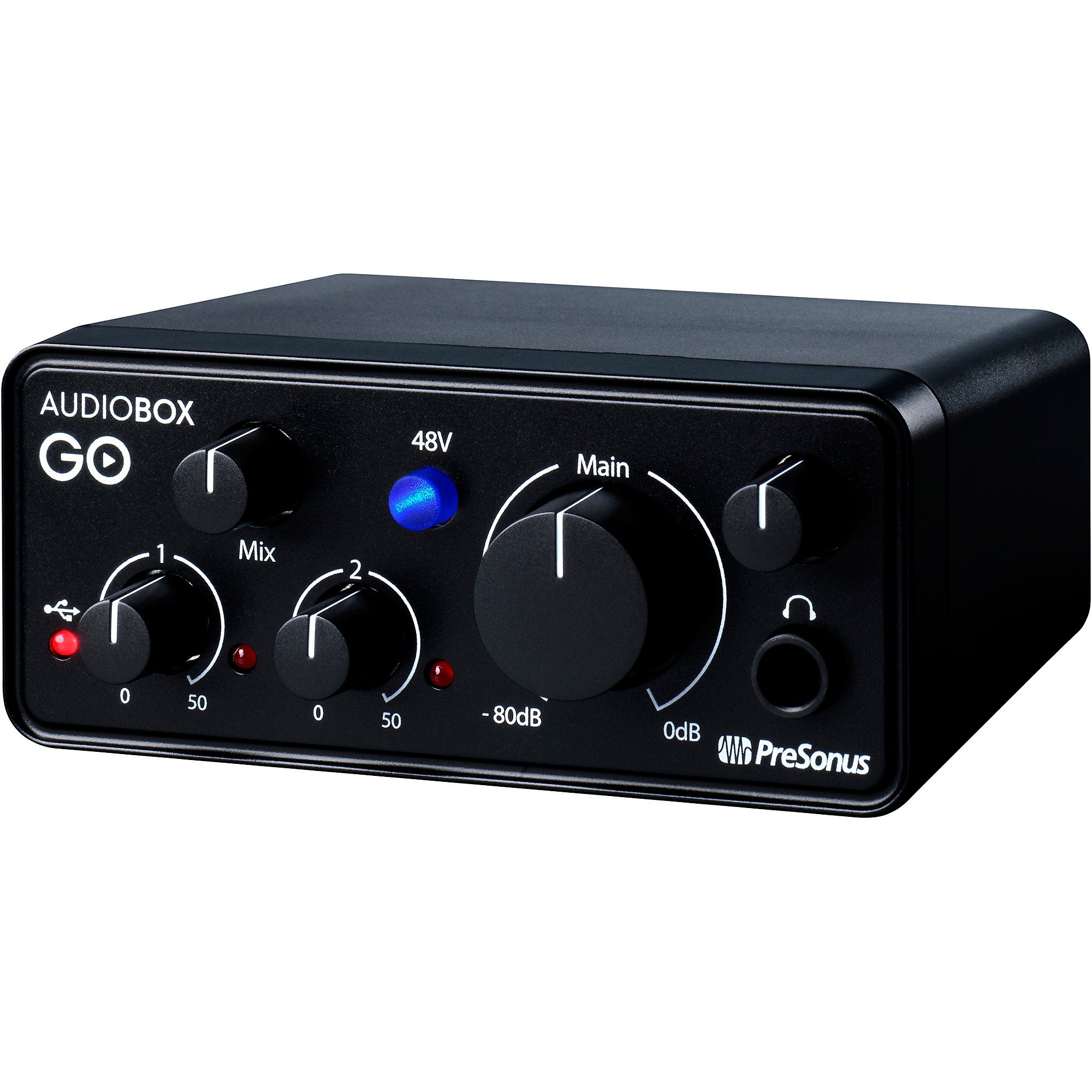 PreSonus AudioBox GO Creator Recording Bundle With Studio One