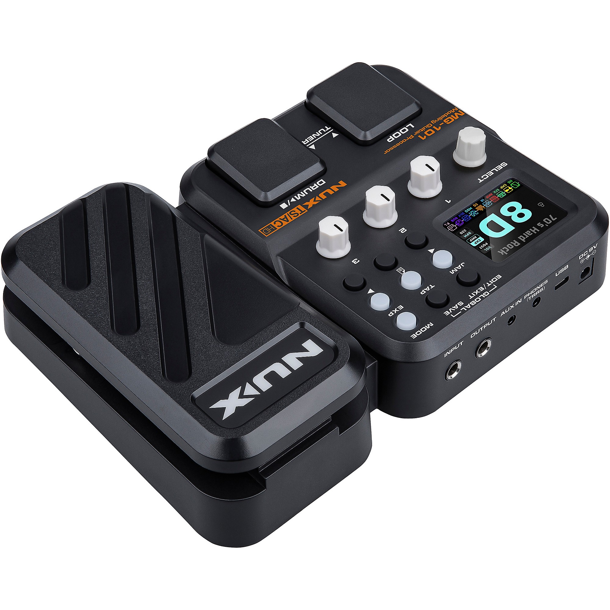 NUX MG-101 Multi-Effects and Amp Modeler Effects Pedal | Music & Arts