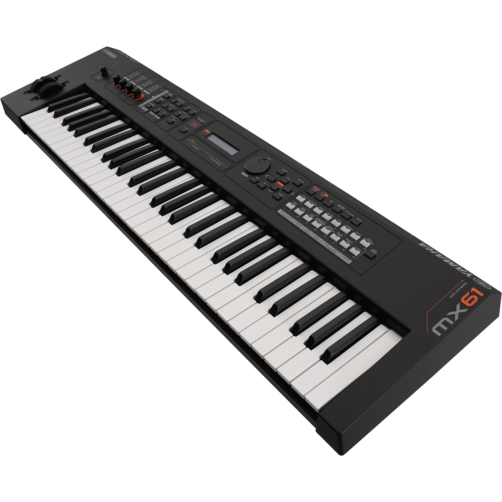 Yamaha MX61 61-Key Music Production Synthesizer Essentials Bundle