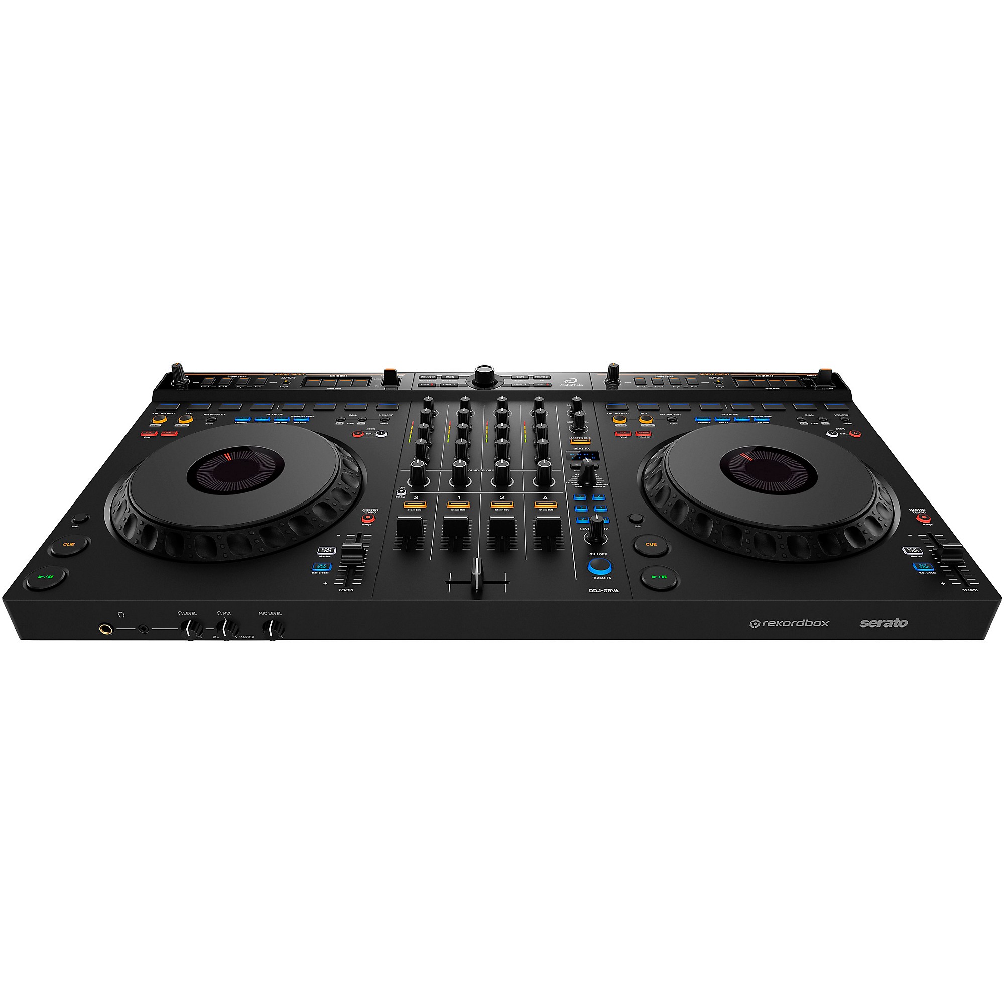 AlphaTheta DDJ-GRV6 Performance DJ Controller With Groove