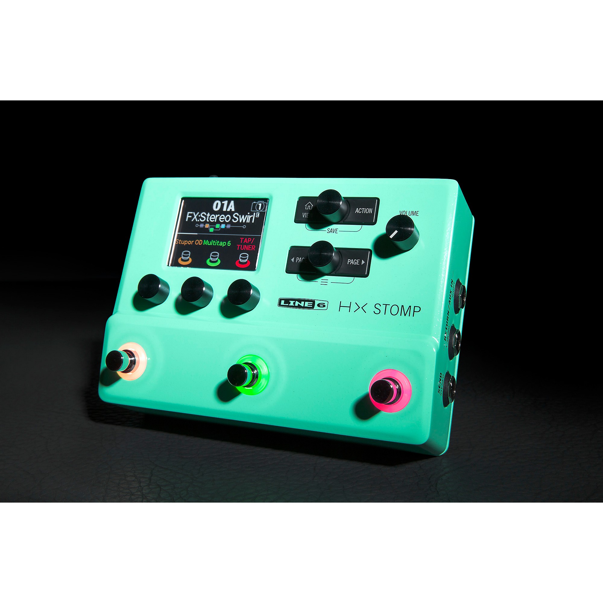 LINE 6 HX STOMP 箱付 Line 6 HX Stomp XL Multi-Effects Pedal With HX Messenger Bag
