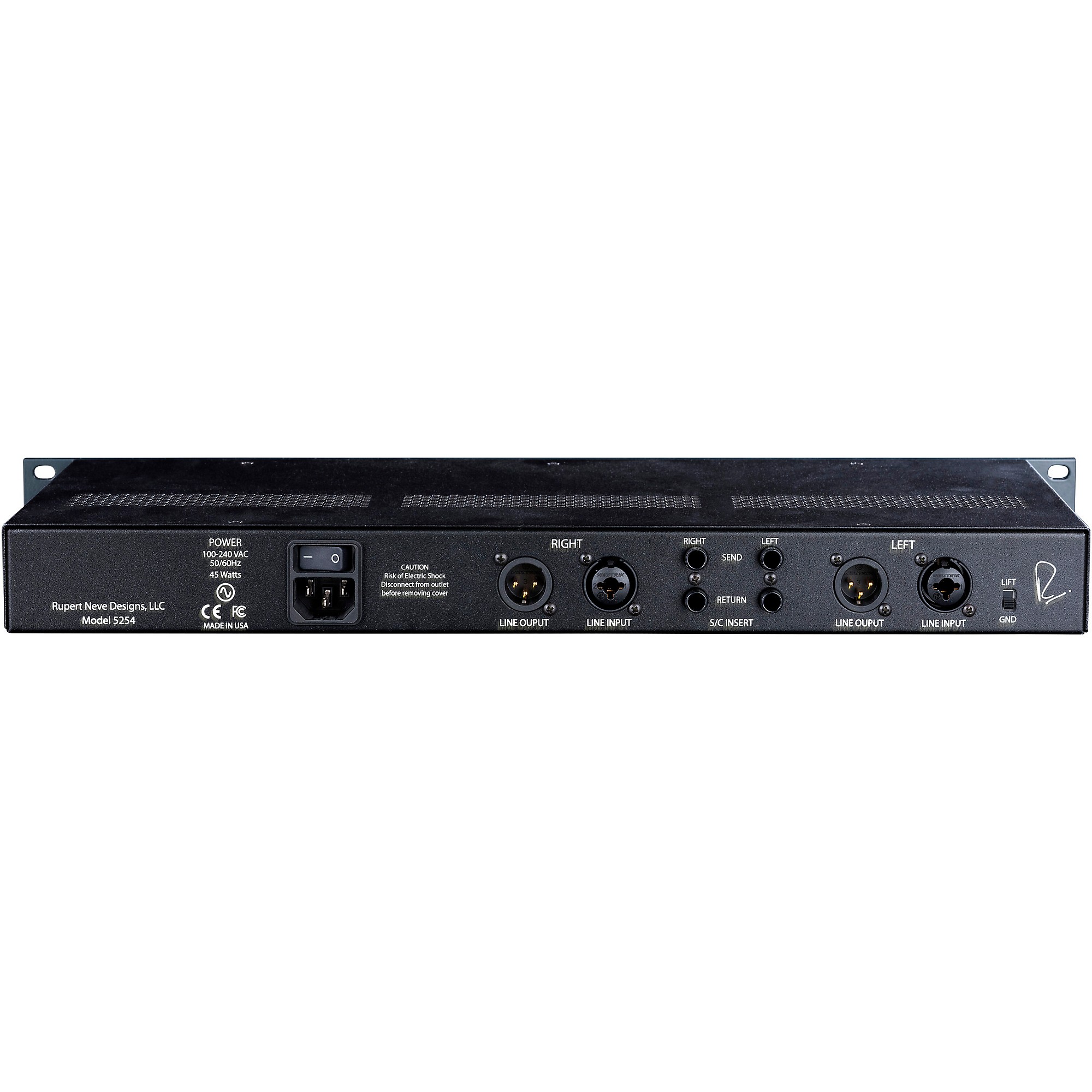 Rupert Neve Designs 5025 Dual Shelford Mic Preamp with 5254