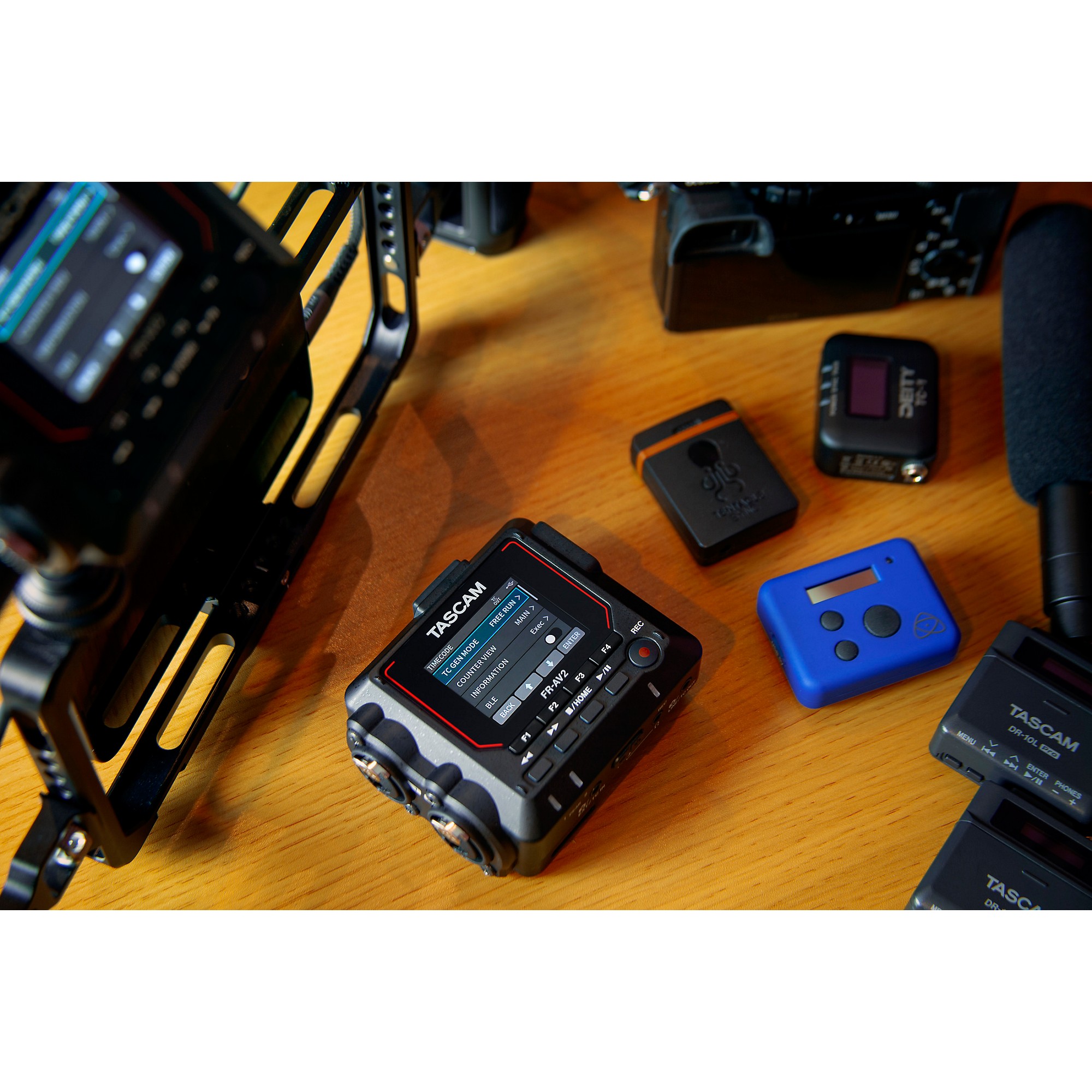 TASCAM FR-AV2 Compact 32-Bit Field Recorder & Timecode