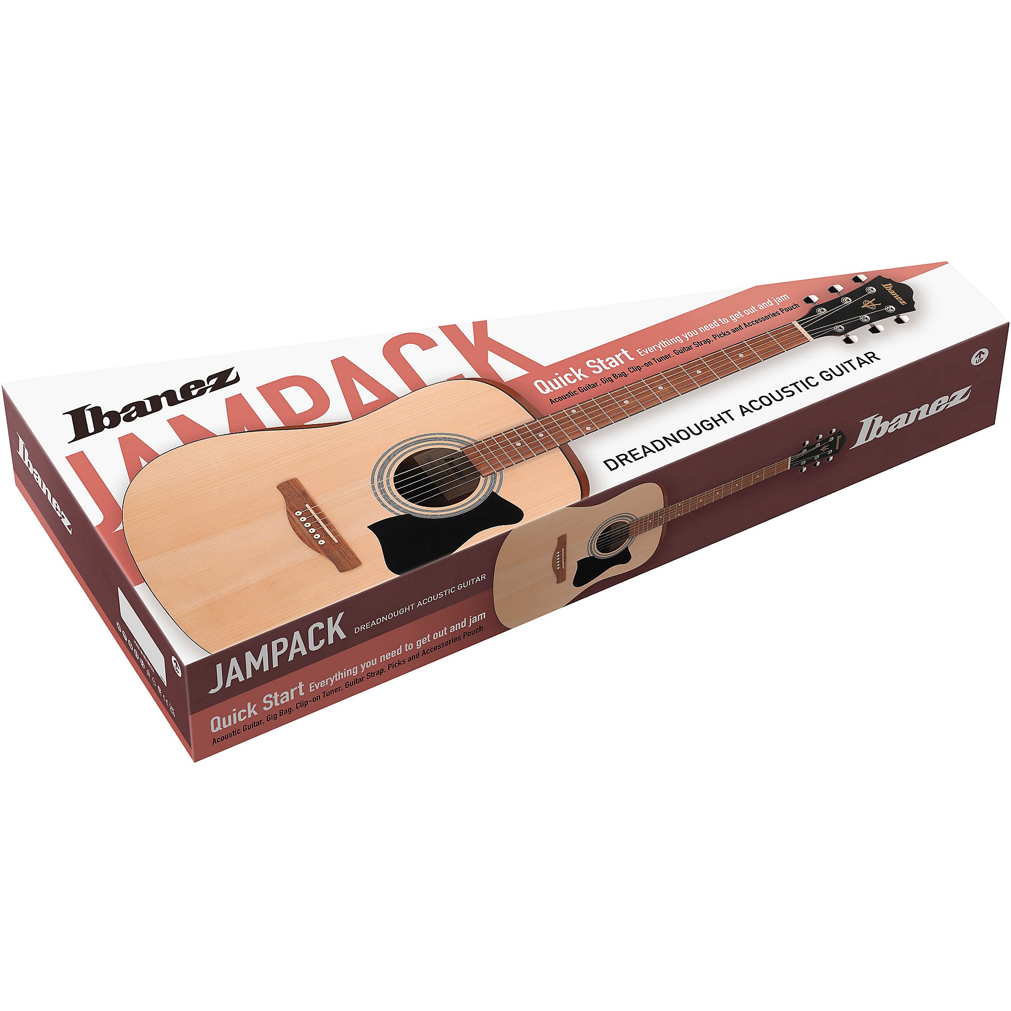 Ibanez IJV50 JamPack Dreadnought Acoustic Guitar Pack | Music & Arts