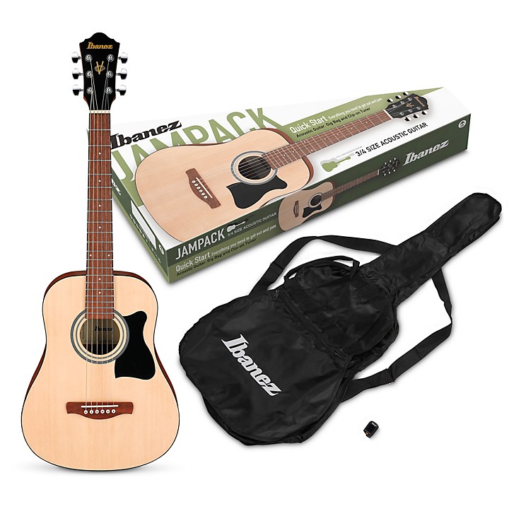 Ibanez IJV30 JamPack 3/4 Size Mini Dreadnought Acoustic Guitar