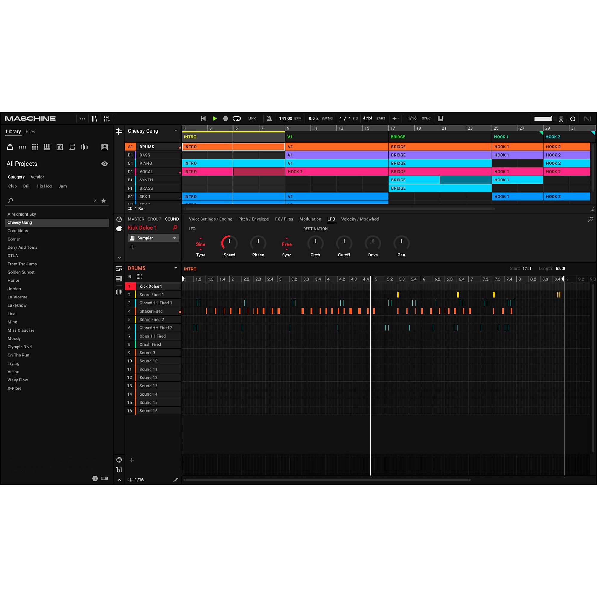 Native Instruments Maschine Central library DL | Music & Arts
