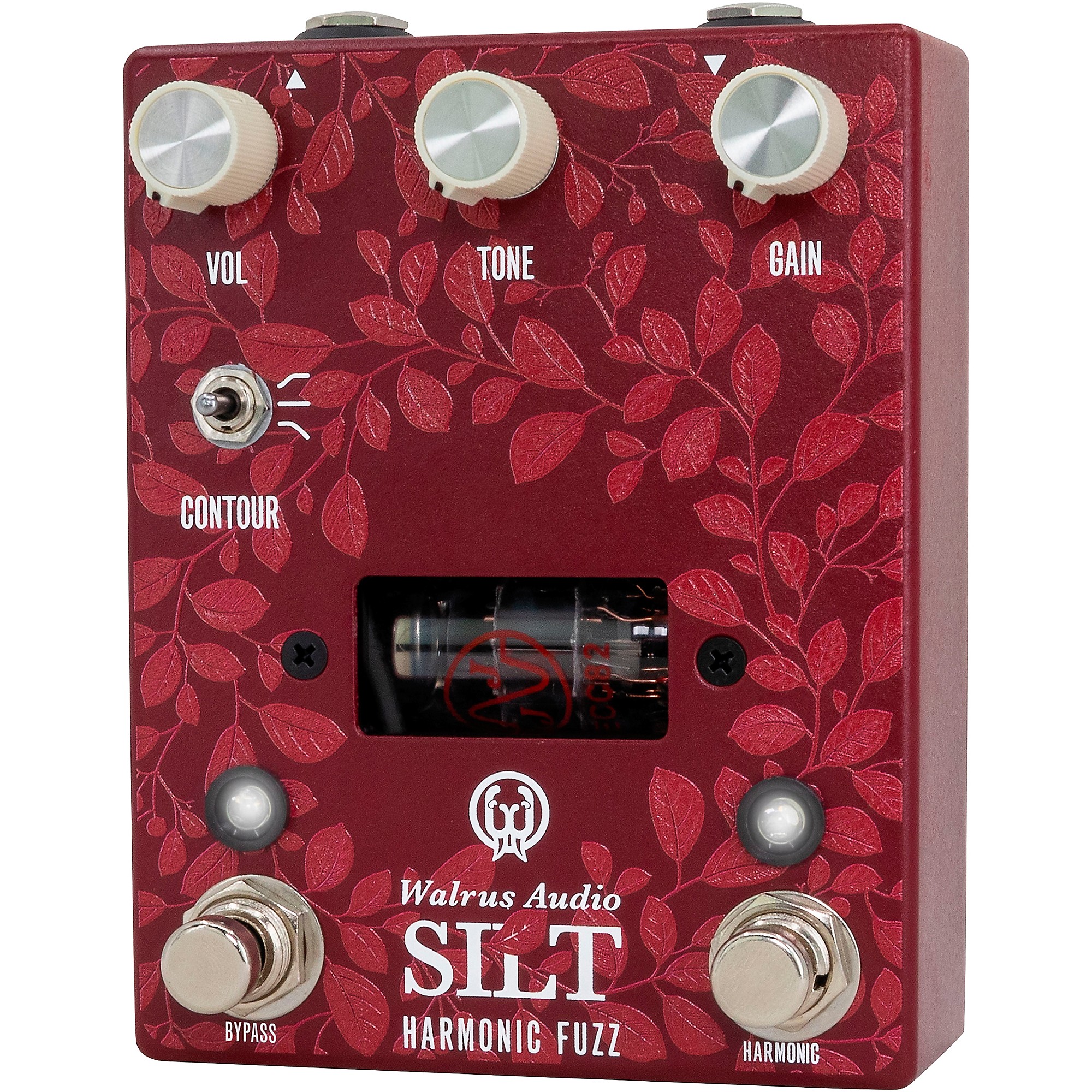 Walrus Audio Silt Harmonic Tube Fuzz Effects Pedal Floral Series