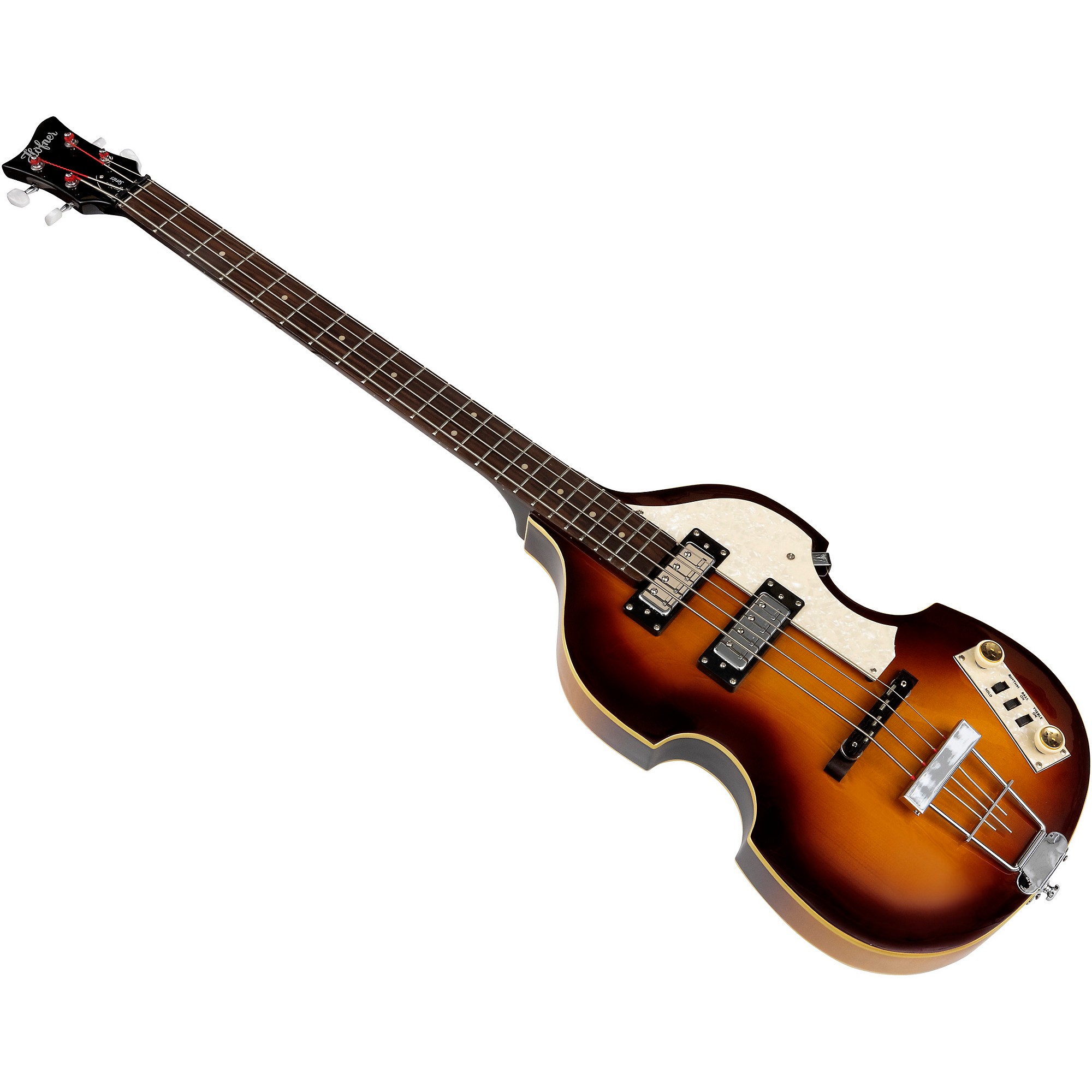 Hofner Ignition Series Short-Scale Violin Bass Guitar with Cavern