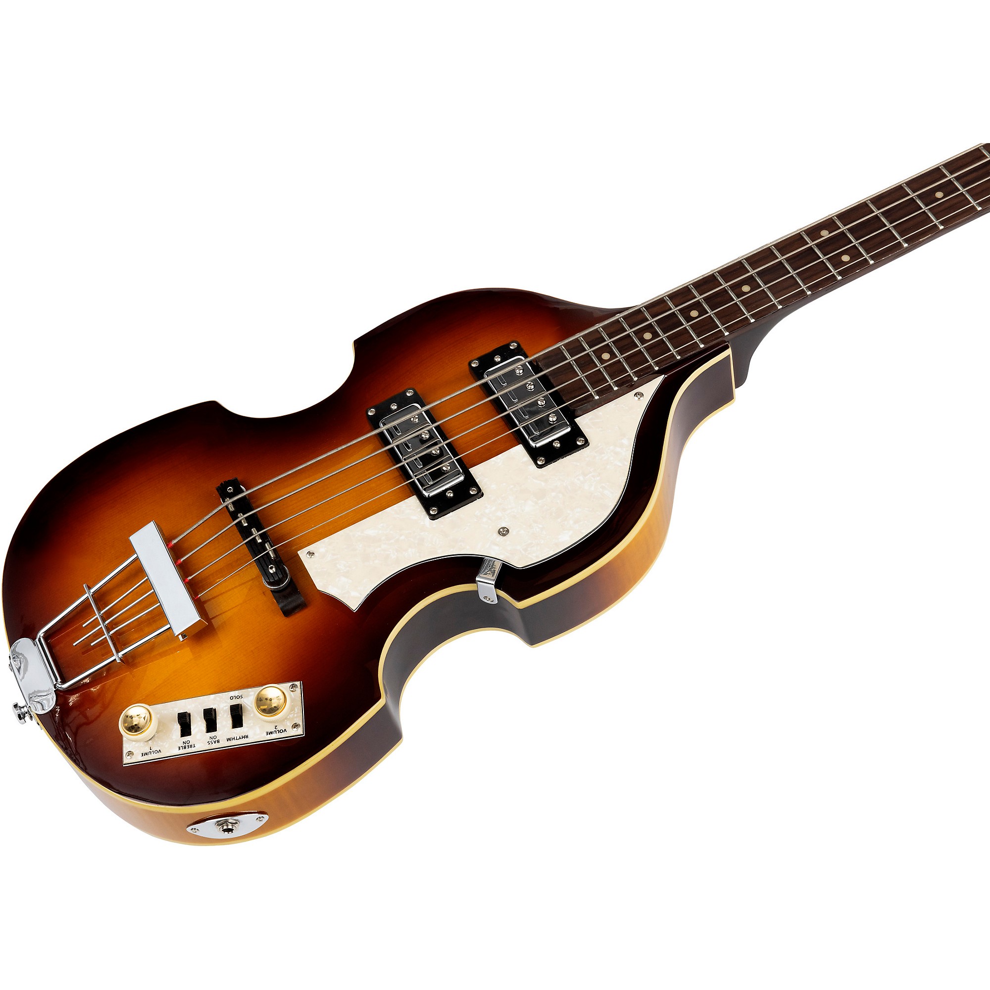 Hofner Ignition Series Short-Scale Violin Bass Guitar with Cavern