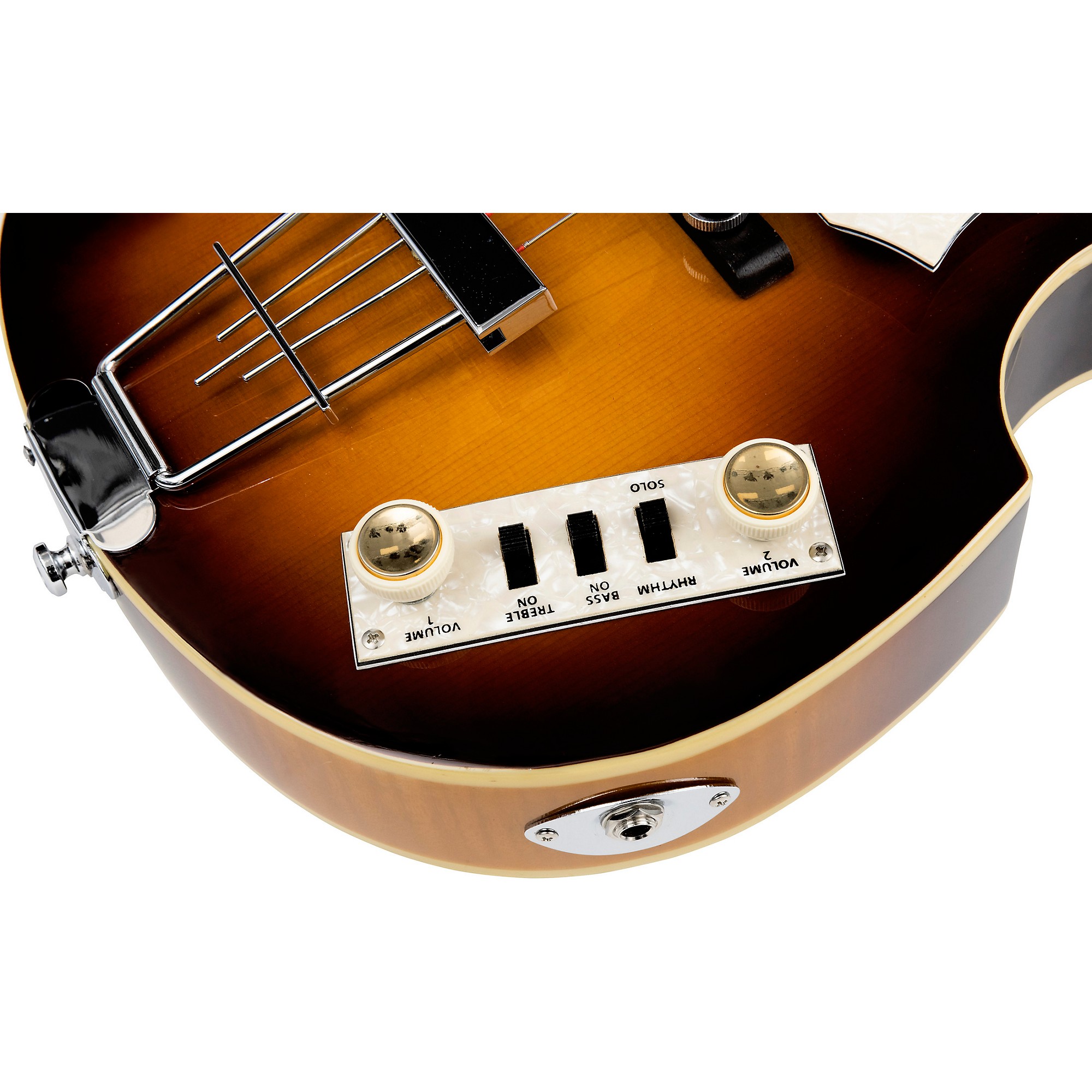 Hofner Ignition Series Short-Scale Violin Bass Guitar with Cavern