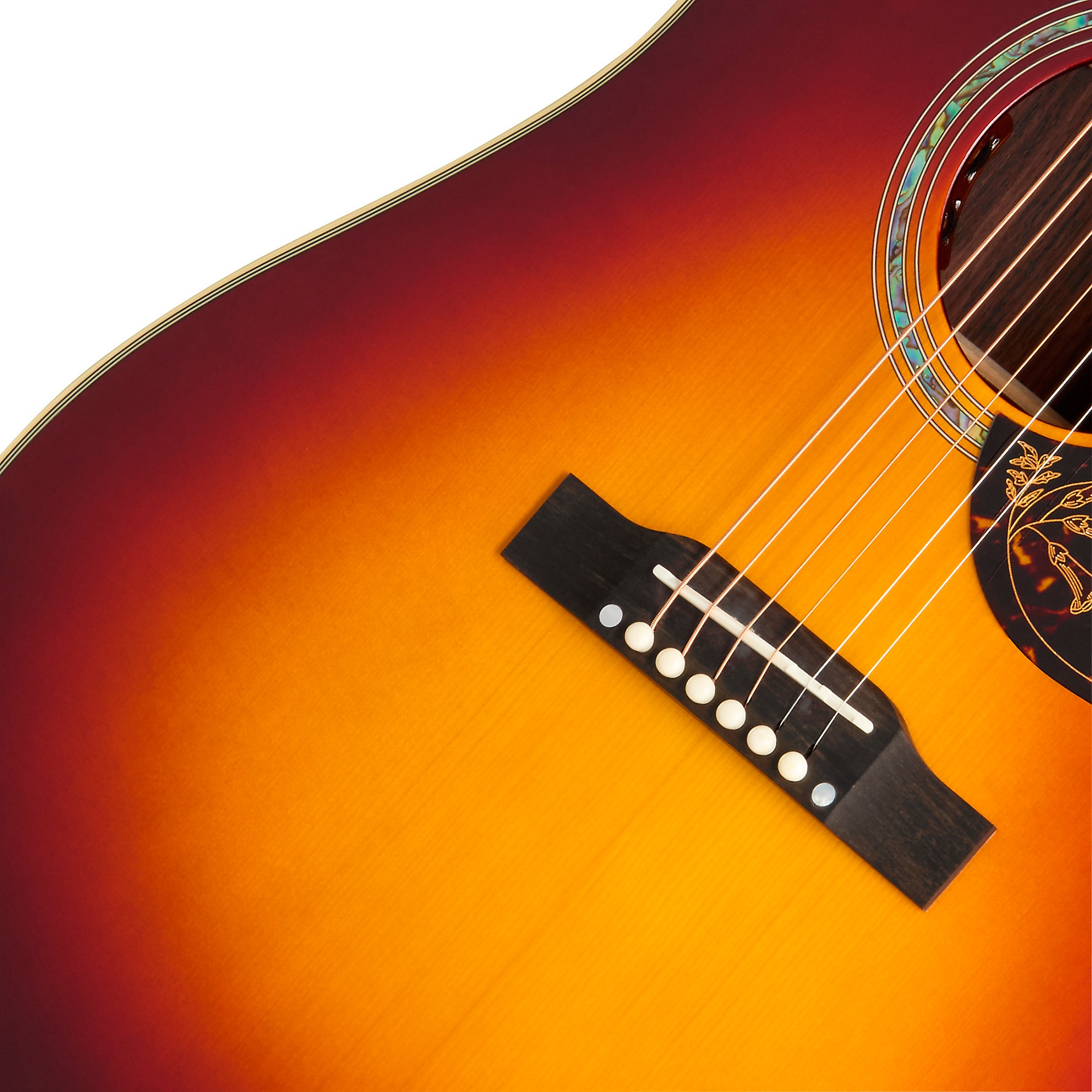 Epiphone Inspired by Gibson Custom Hummingbird Deluxe EC Acoustic