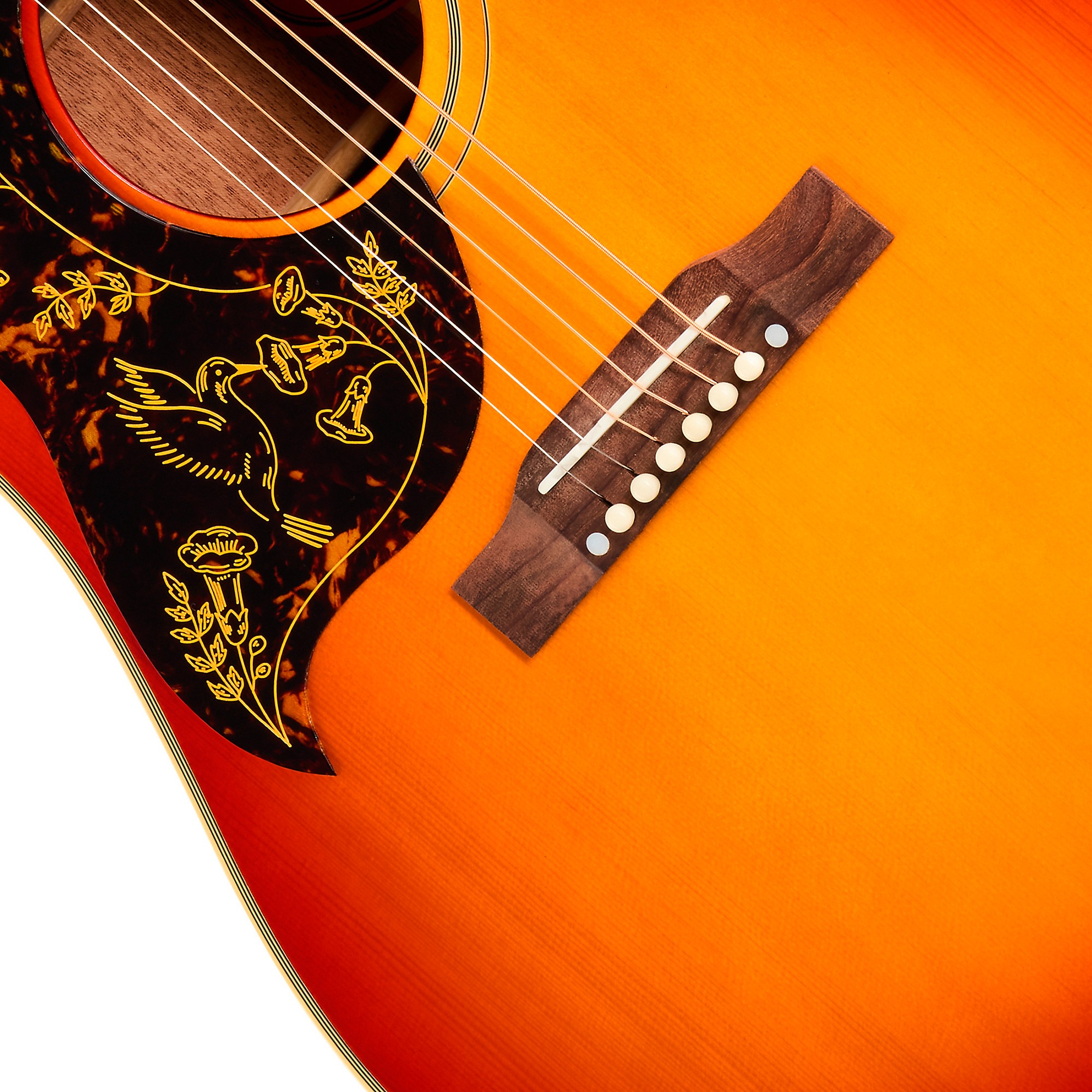Epiphone Inspired by Gibson Custom 1960 Hummingbird Reissue Left