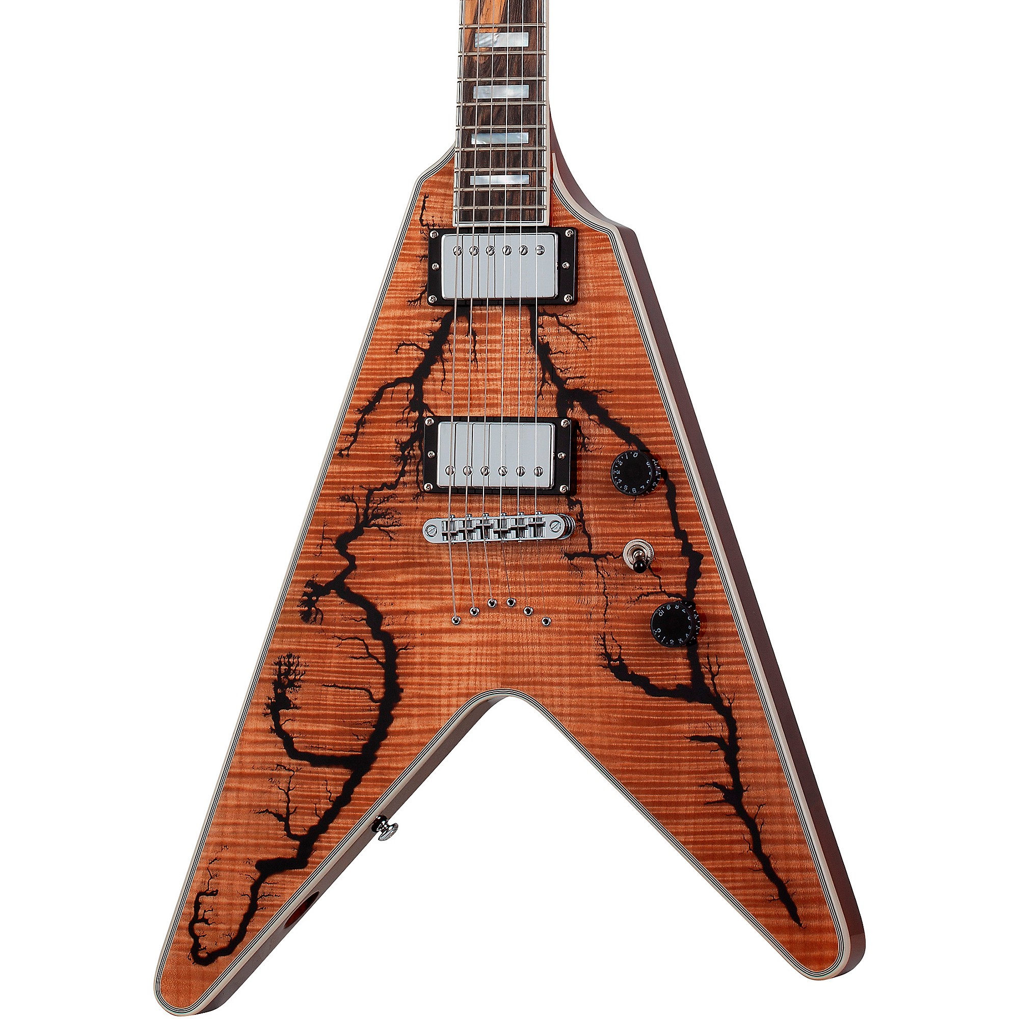 Schecter Guitar Research V-1 Electro-Resin Electric Guitar