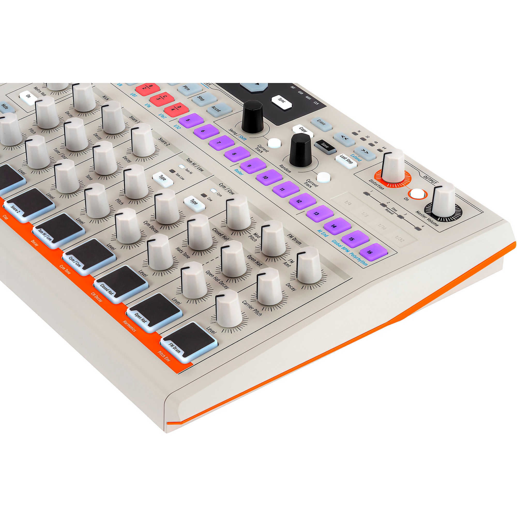 Drumbrute Impact 1984 アナログドラムマシン Amazon.com: Arturia DrumBrute Impact 1984 Analog Drum