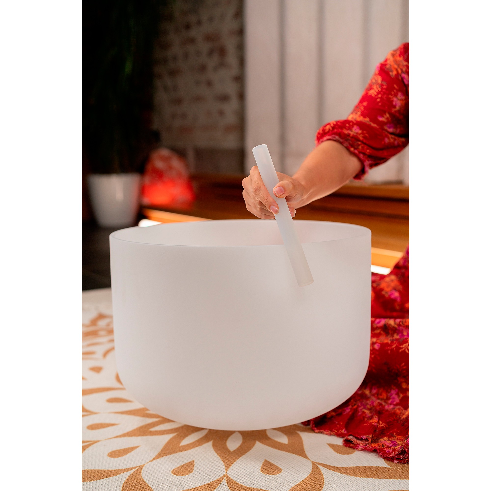 MEINL Sonic Energy 440Hz Crystal Singing Bowl, Sacral Chakra