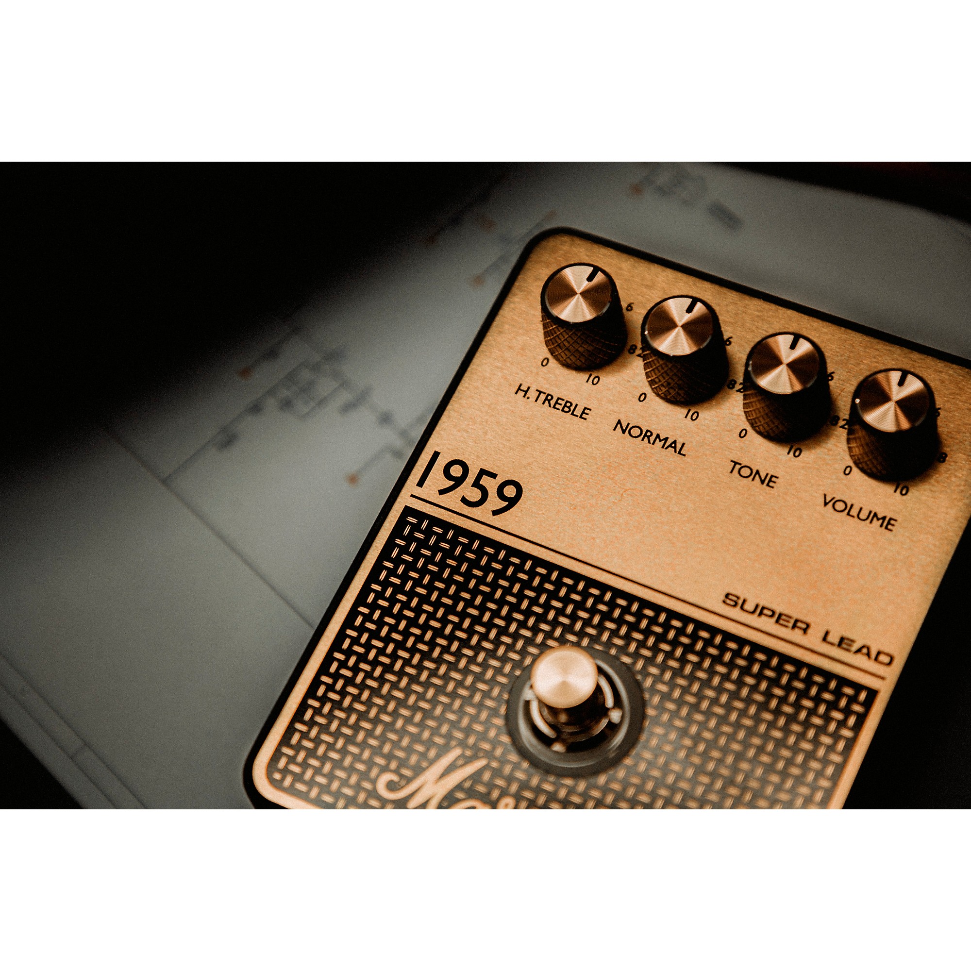 新品　Marshall 1959 Overdrive Pedal Marshall 1959 Overdrive Effect Pedal