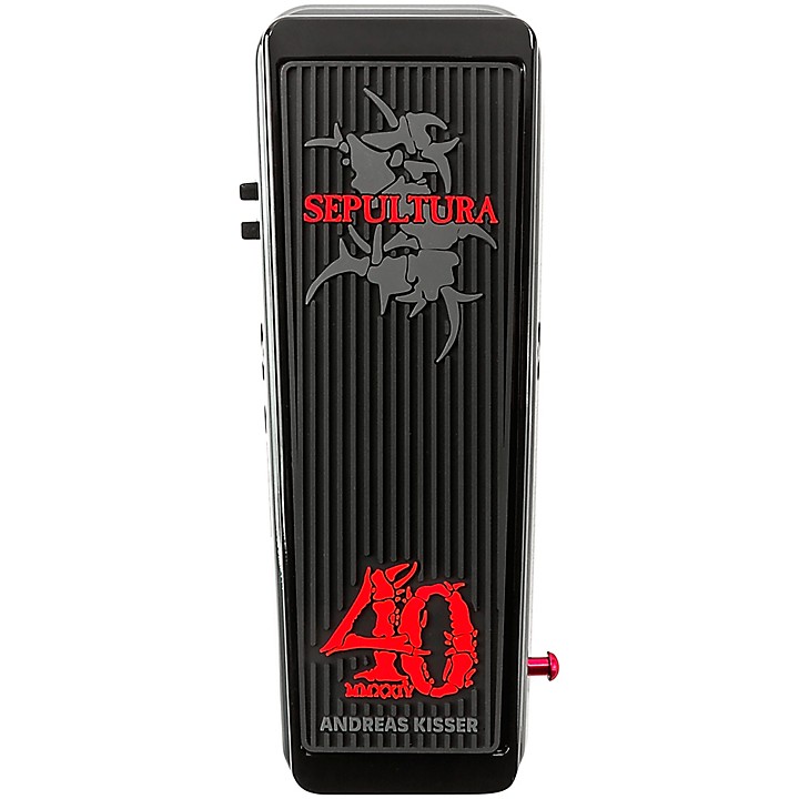魅力的な価格 Dunlop Sepultura 40th Anniversary Cry Baby Wah Effects Pedal 洋楽