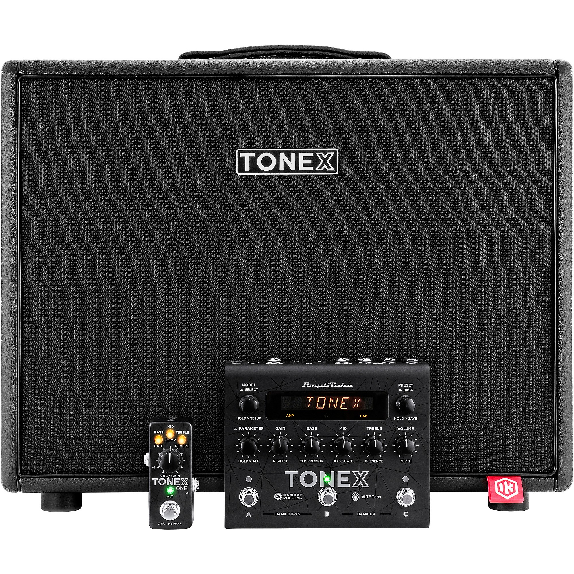 IK Multimedia TONEX 700W 1x12 FRFR Powered Speaker Cabinet