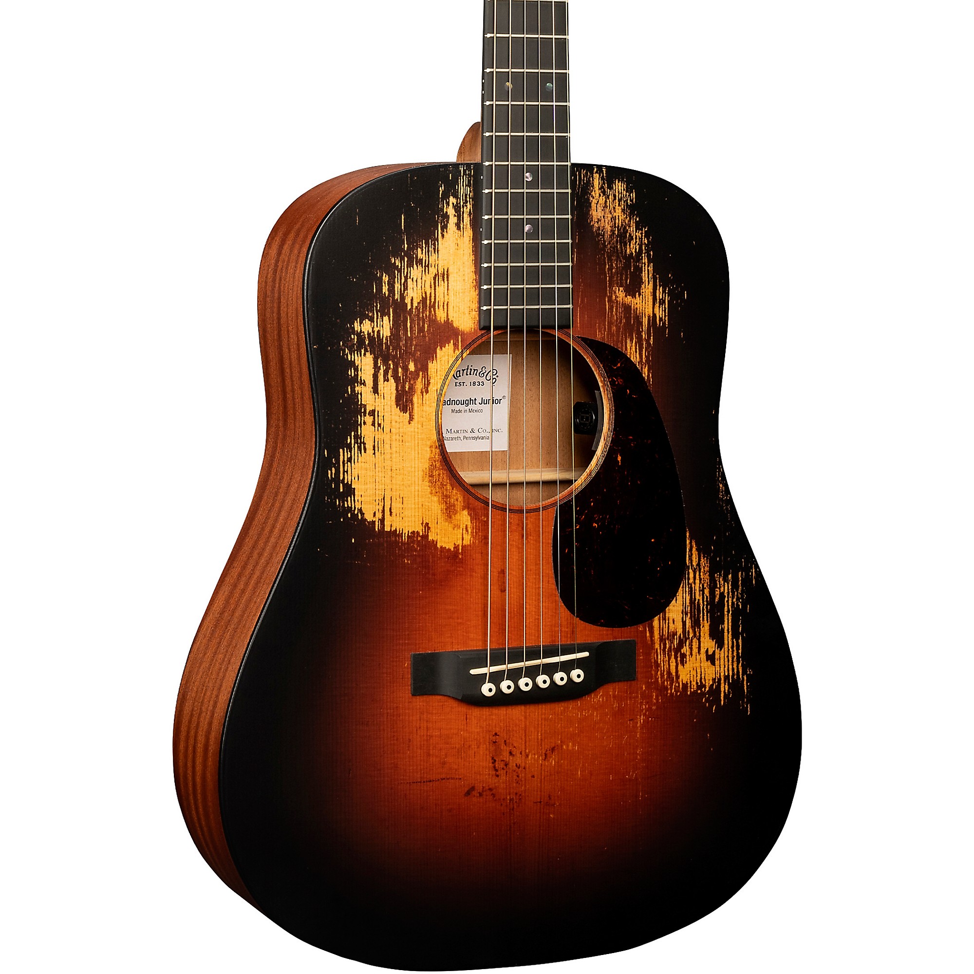 Martin D Jr E StreetLegend Dreadnought Acoustic-Electric Guitar