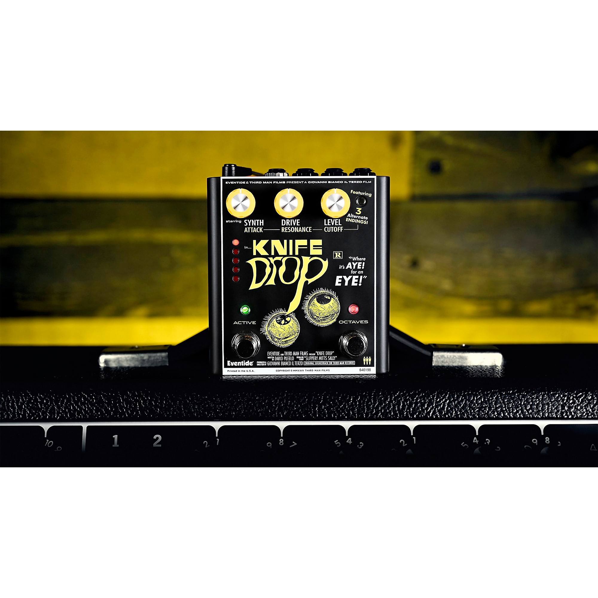 Eventide Knife Drop Fuzz Octave With Monophonic Synth