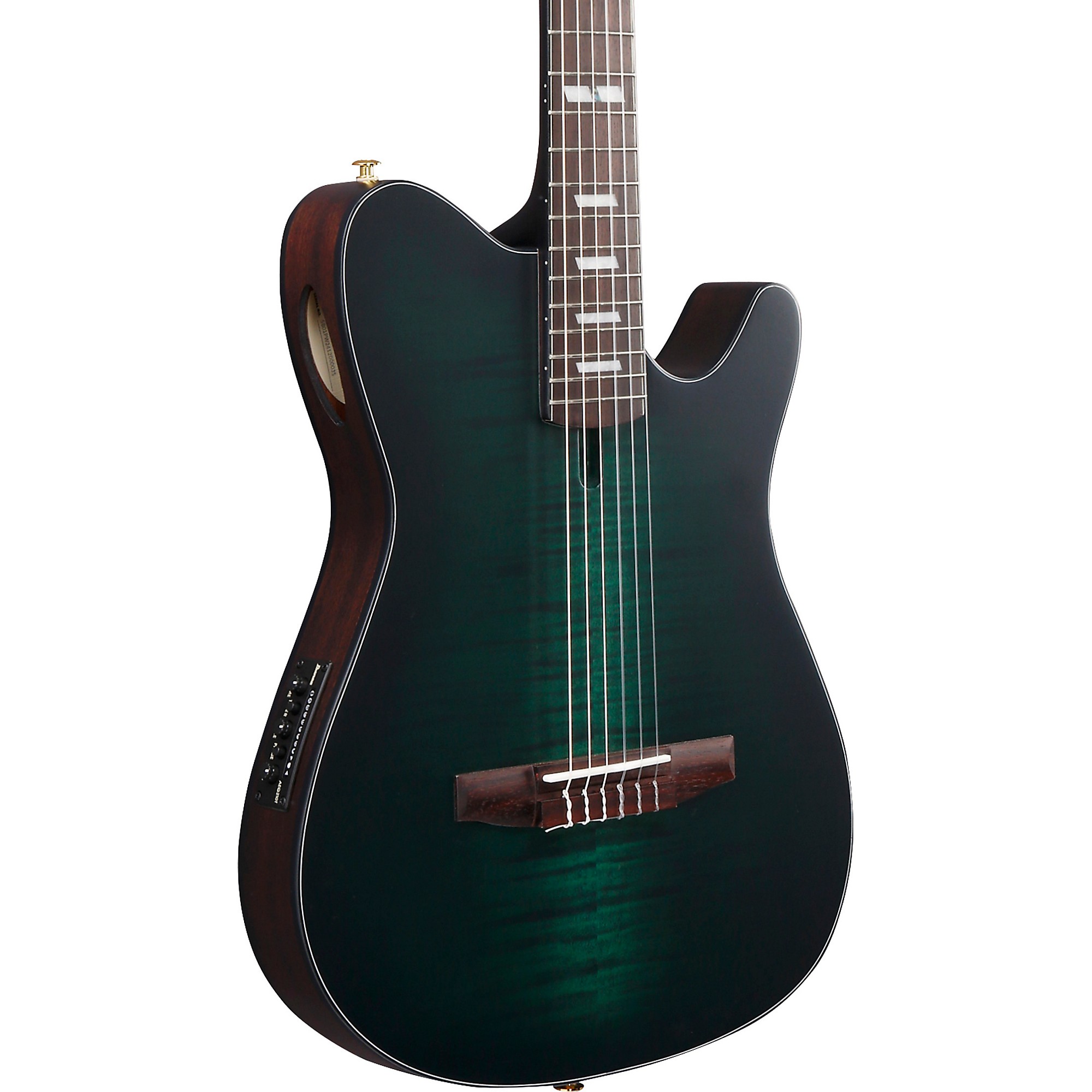 Ibanez FRH20FMN Flamed Maple Top Nylon-String Acoustic-Electric