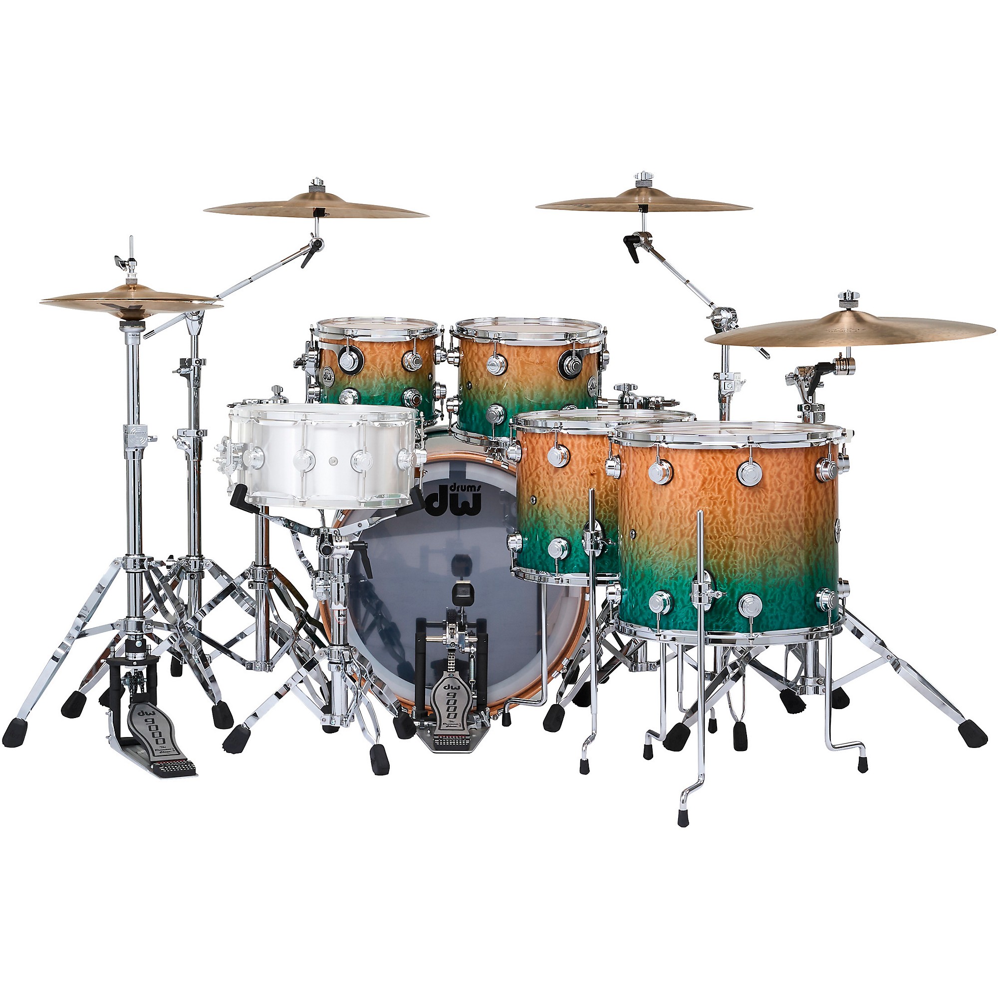 DW SSC Collectors Series 5-Piece Exotic Shell Pack With Chrome