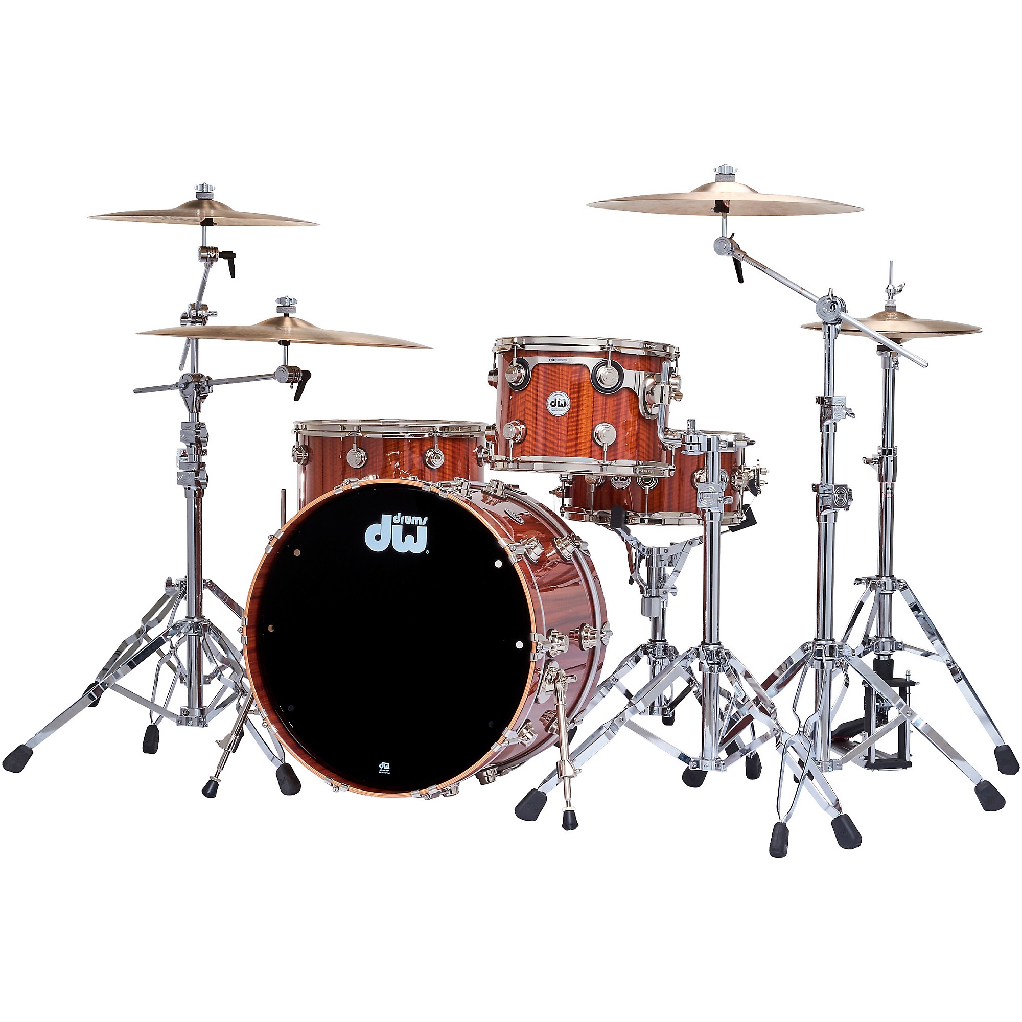 【NY④】　DWEフルセット DW DWe 4-piece Shell Pack - Laser Blue Metallic Lacquer | Sweetwater