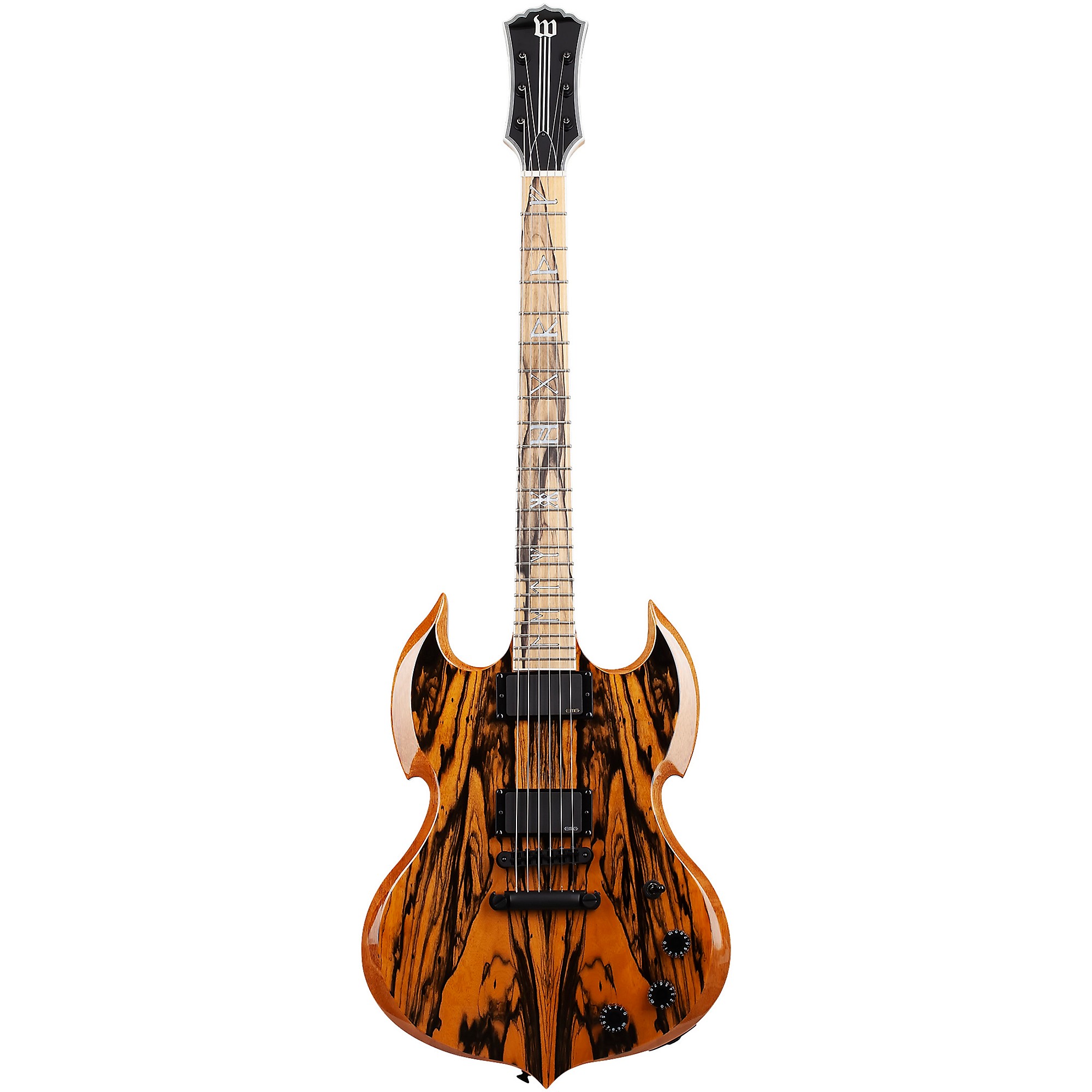 Wylde Audio Barbarian Pale Moon Ebony Electric Guitar | Music & Arts