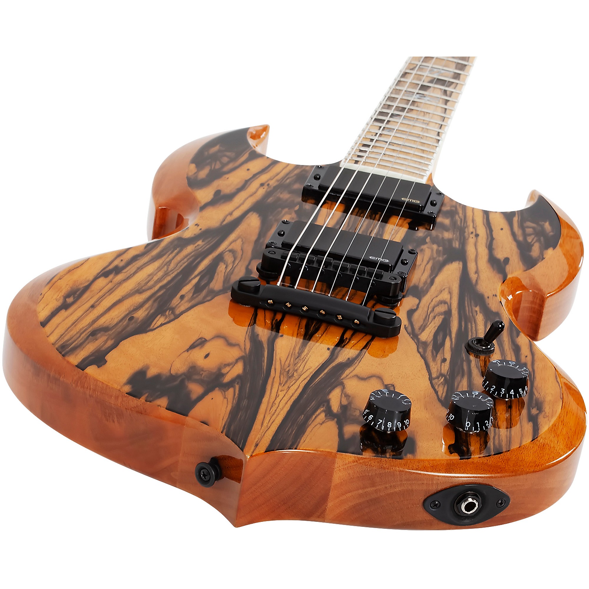 Wylde Audio Barbarian Pale Moon Ebony Electric Guitar | Music & Arts