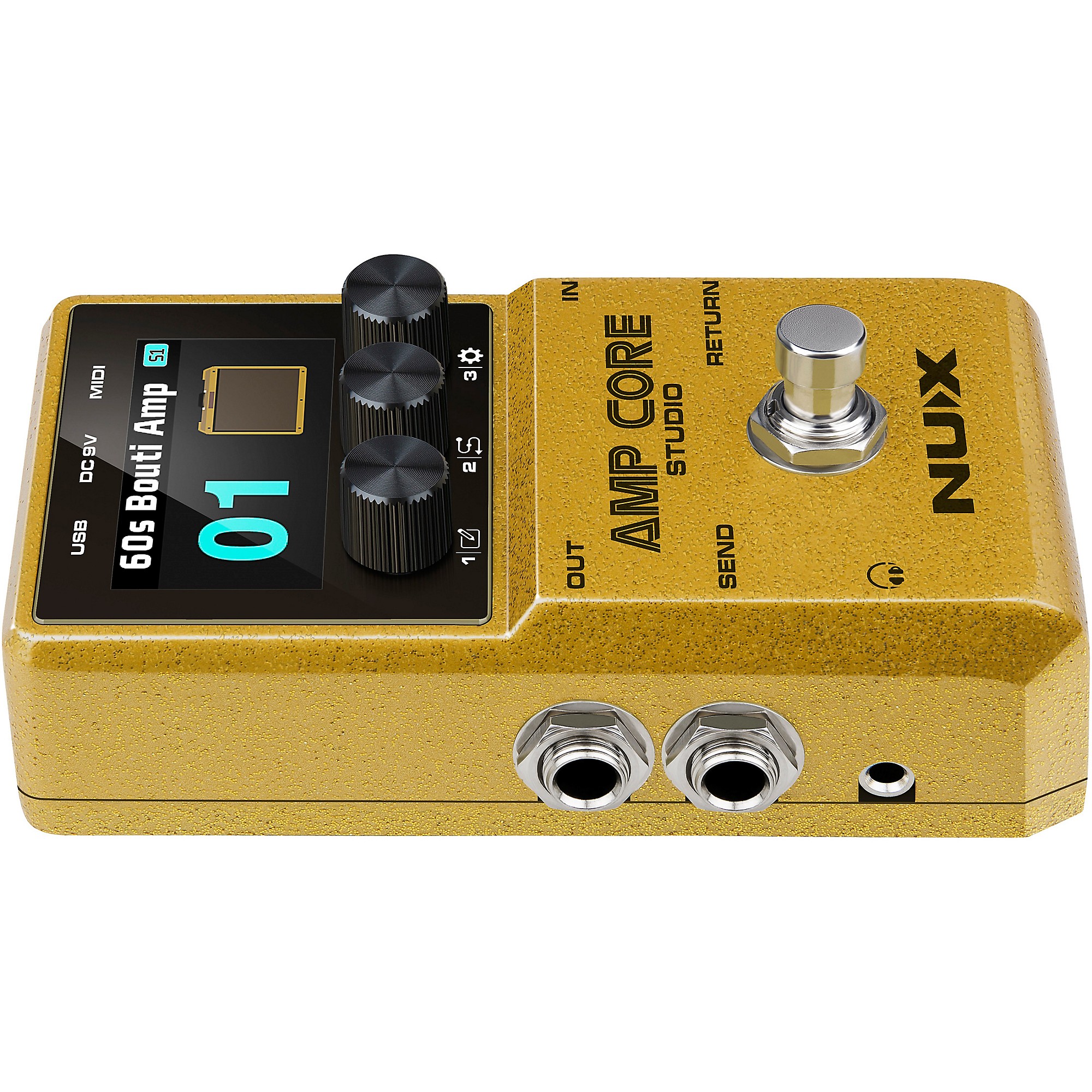 NUX Amp Core Studio Amp Modeling Pedal | Music & Arts
