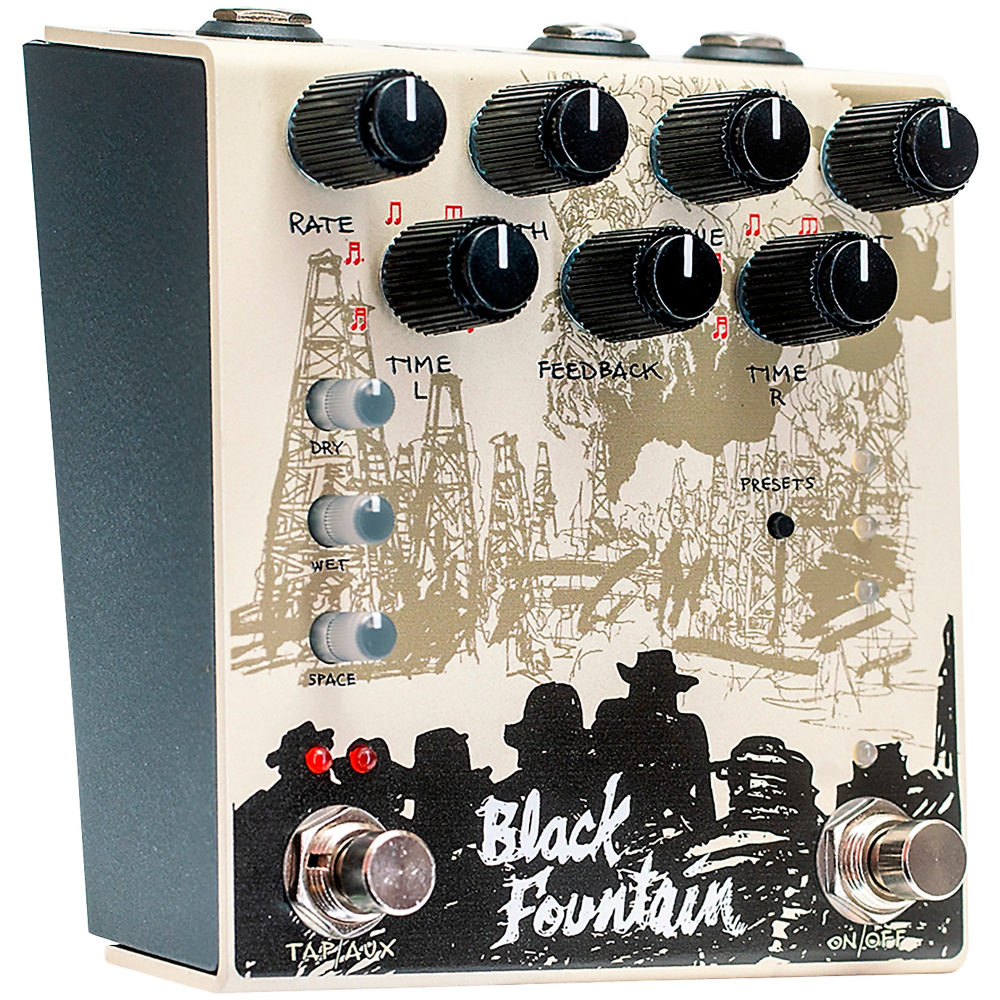 S*a様 BLACK FOUNTAIN Old Blood Noise Ende Old Blood Noise Endeavors Black Fountain Stereo Delay Effects